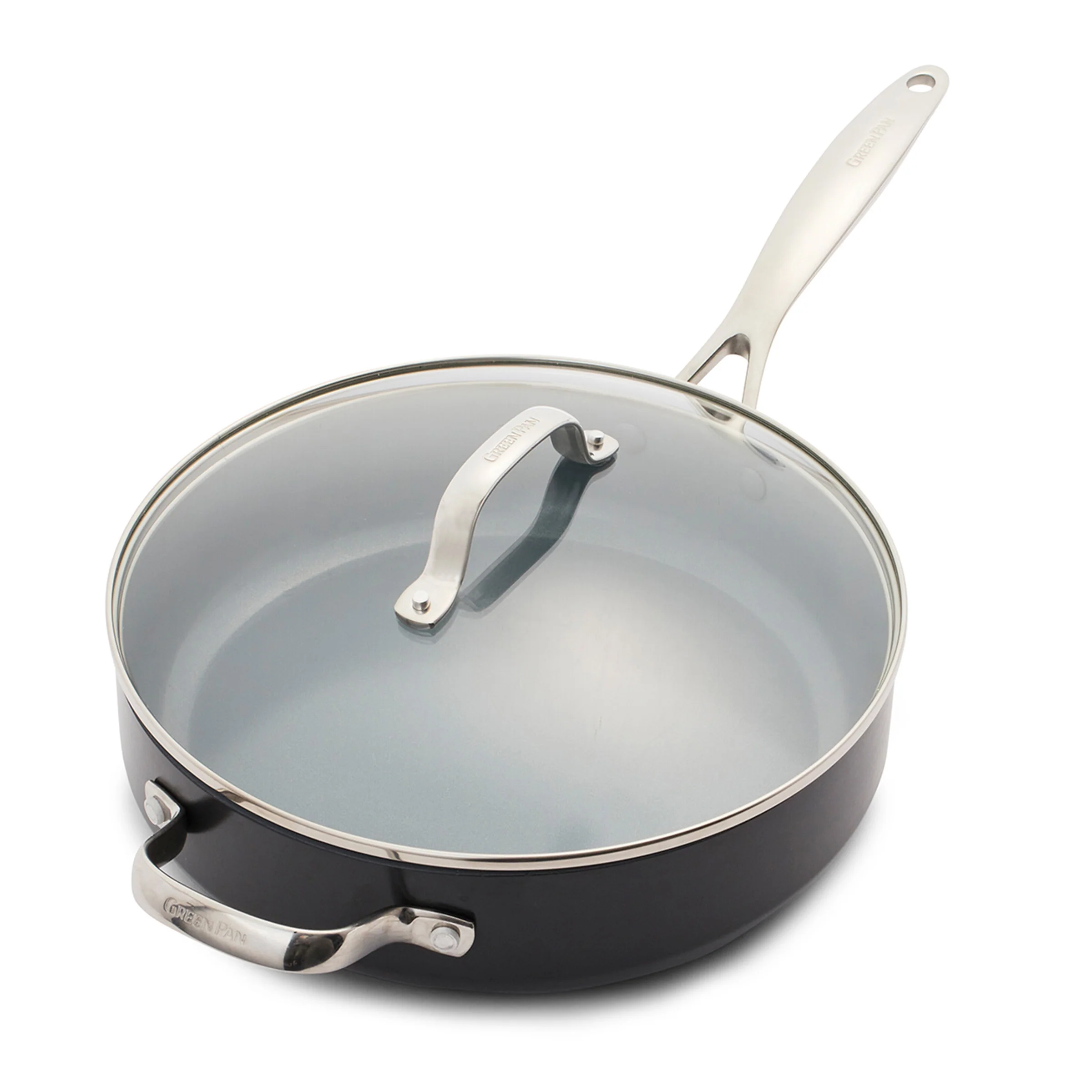 Valencia Pro Nonstick, Ceramic Sauté Pan with Lid, 4.5 Qt - Image 2