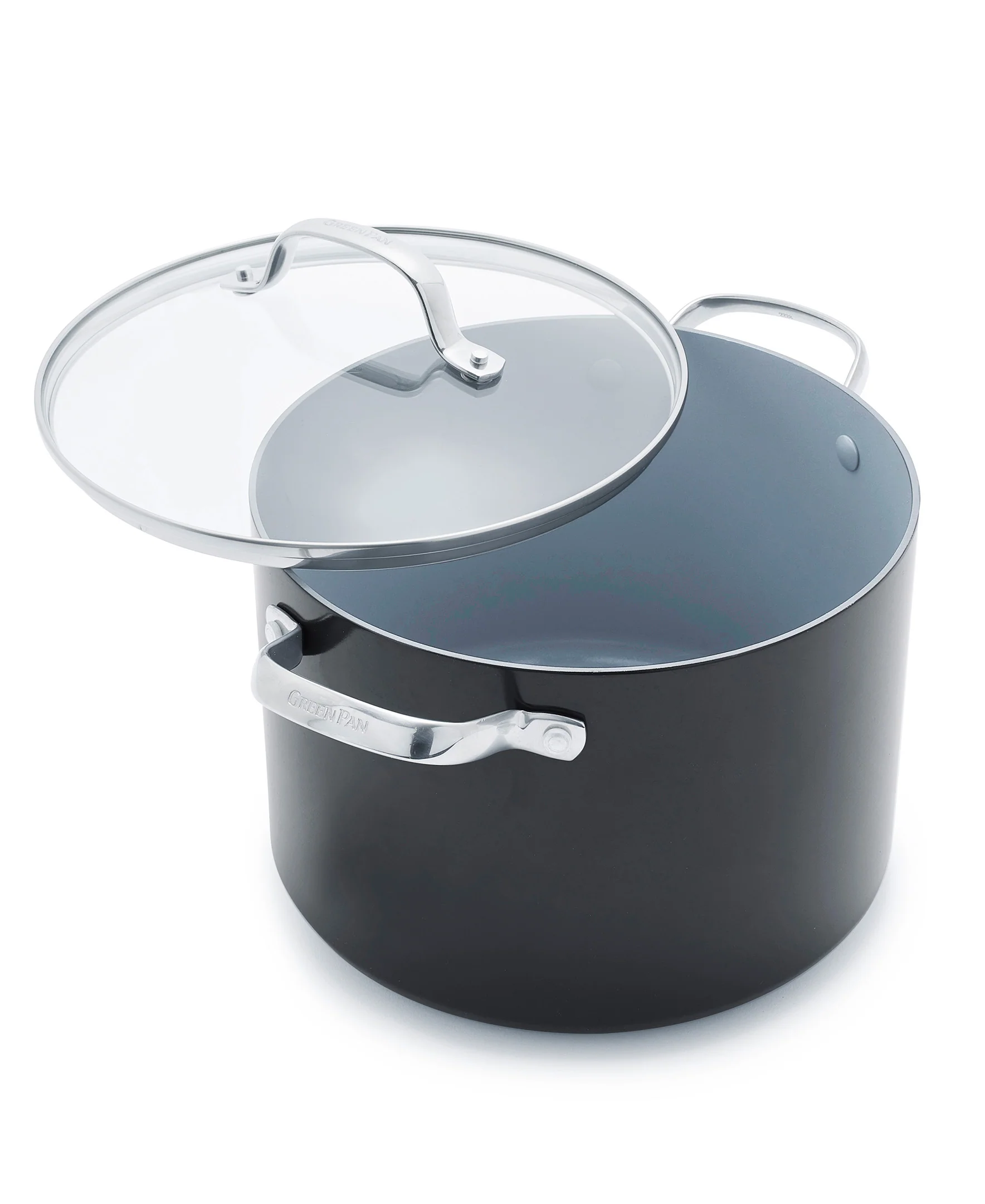 Valencia Pro Nonstick, Ceramic Stockpot with Lid, 8qt - Image 2