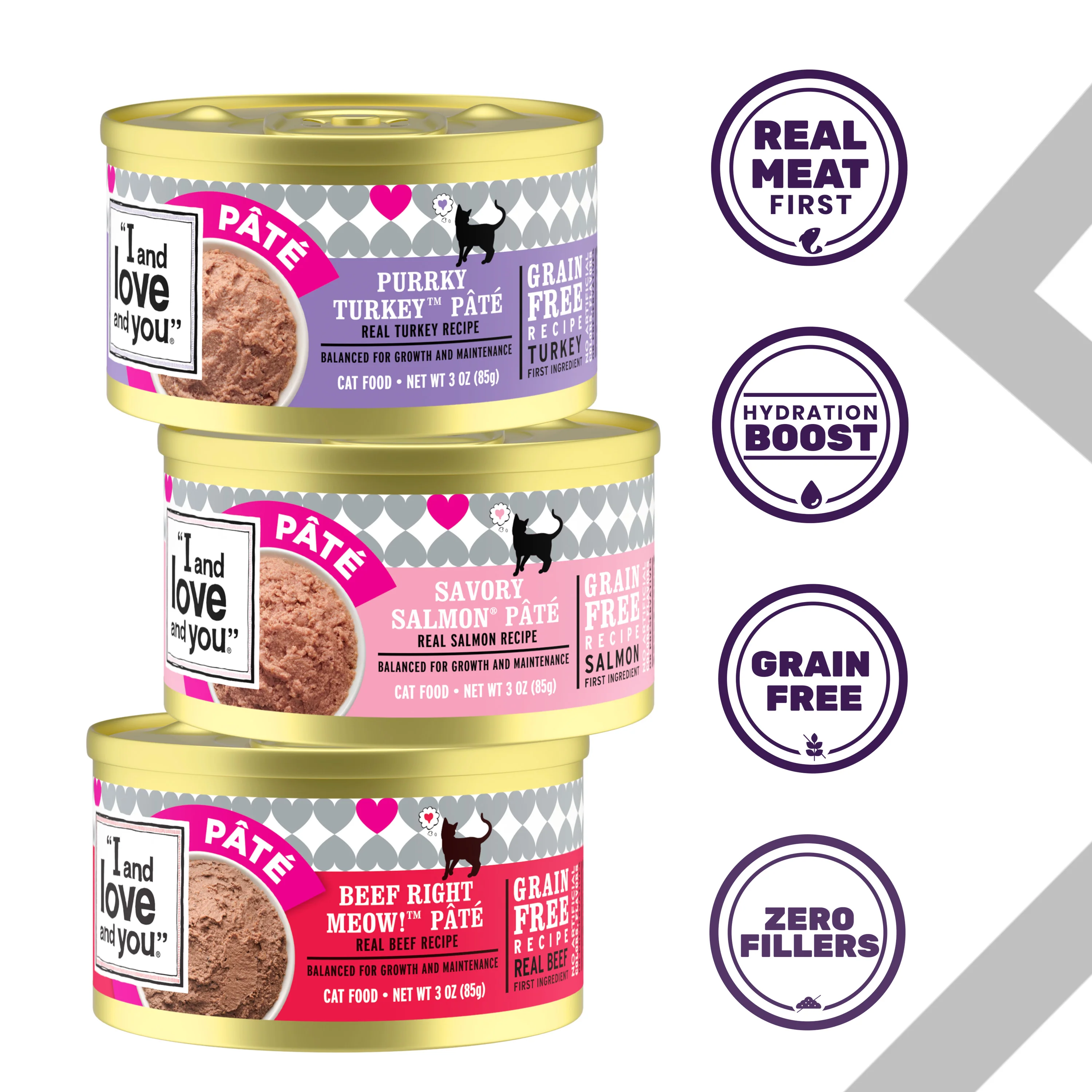 Farm To Sea Feast Cat Wet Food, Pate Variety Pack, 3oz, 12-Pack - Image 2