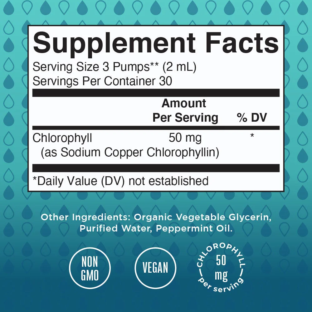 Vegan Liquid Chlorophyll Drops - Image 2