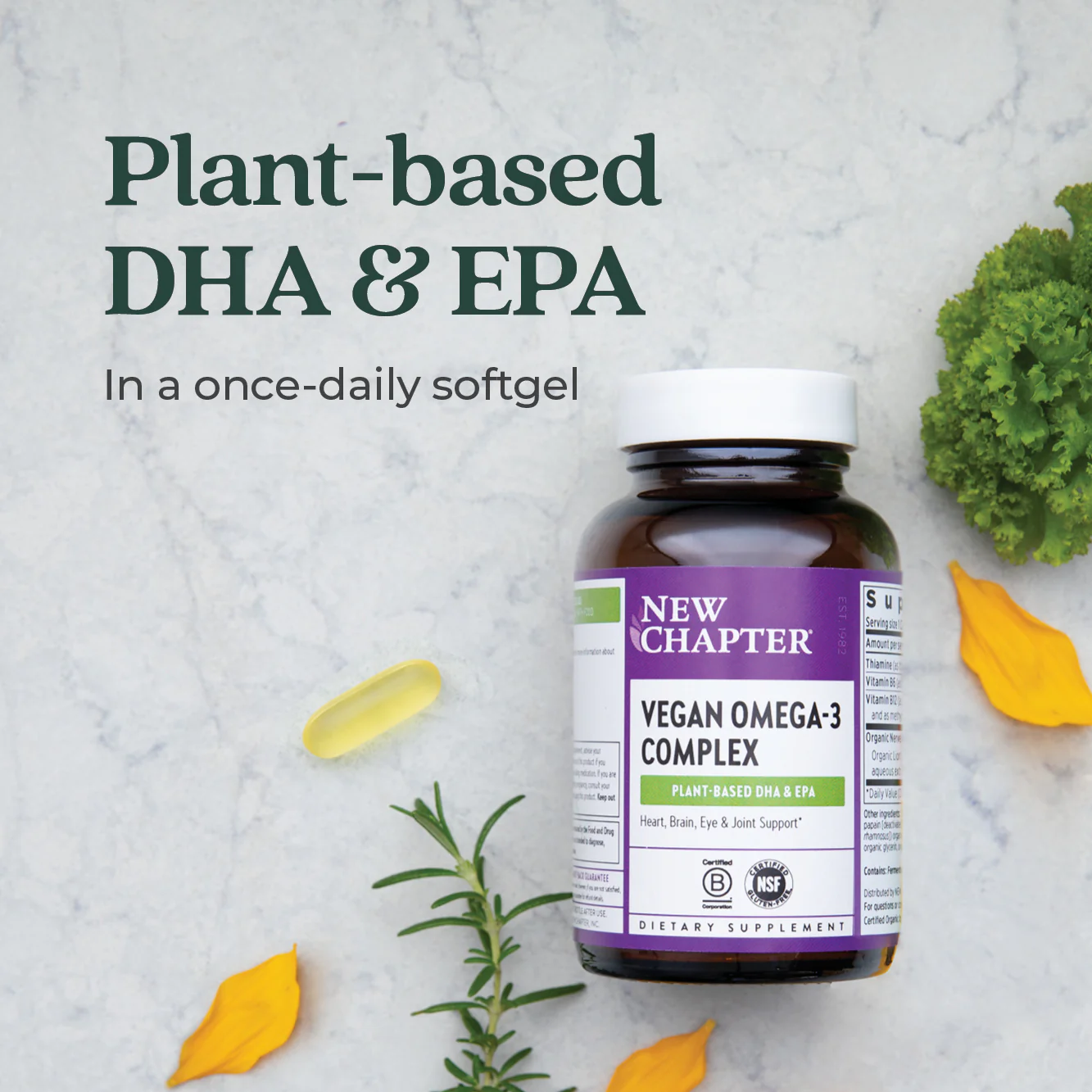 Vegan Omega-3 Complex, Vegan DHA, EPA, and DPA Supplement - Image 9
