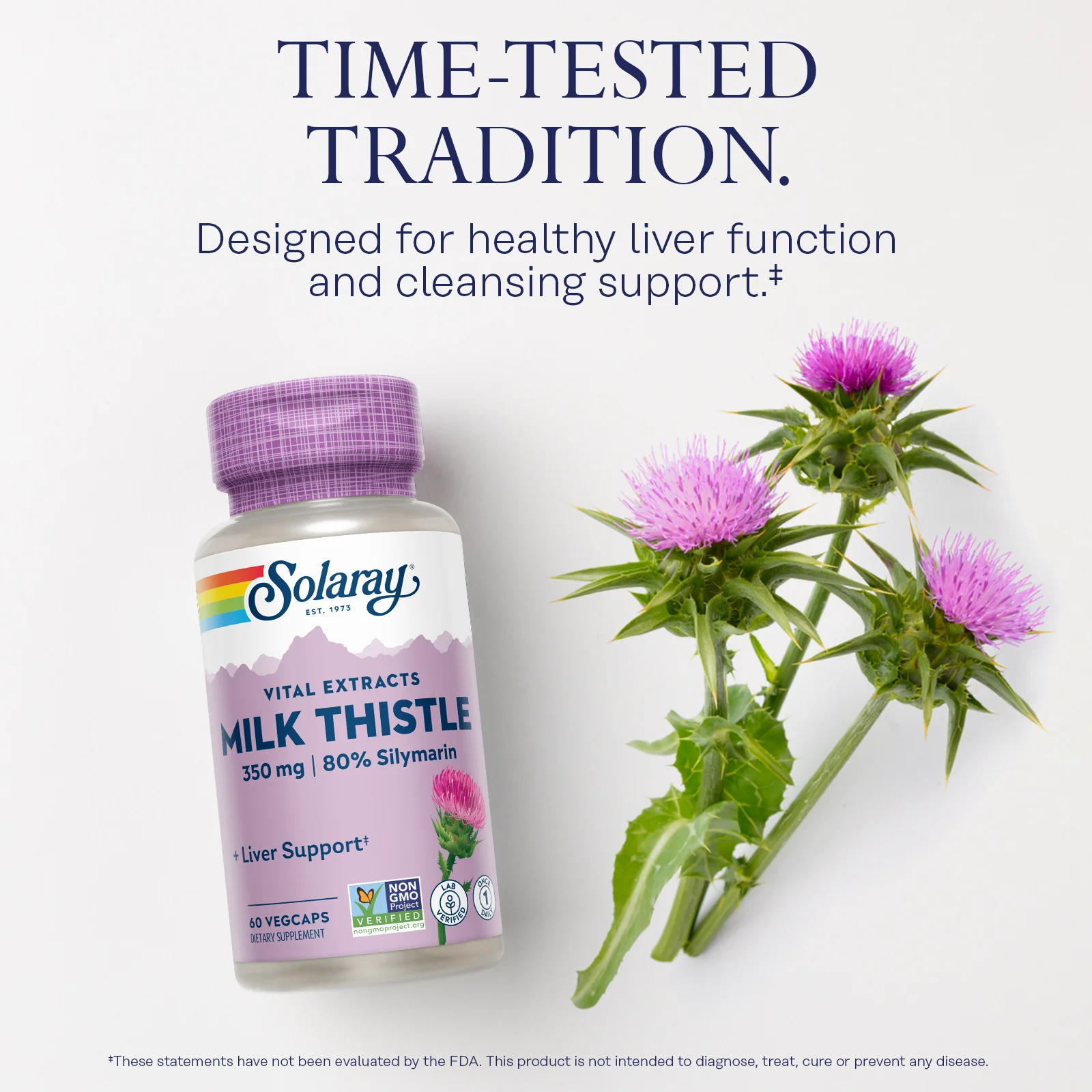 Vital Extracts Milk Thistle, 350 mg - Image 4
