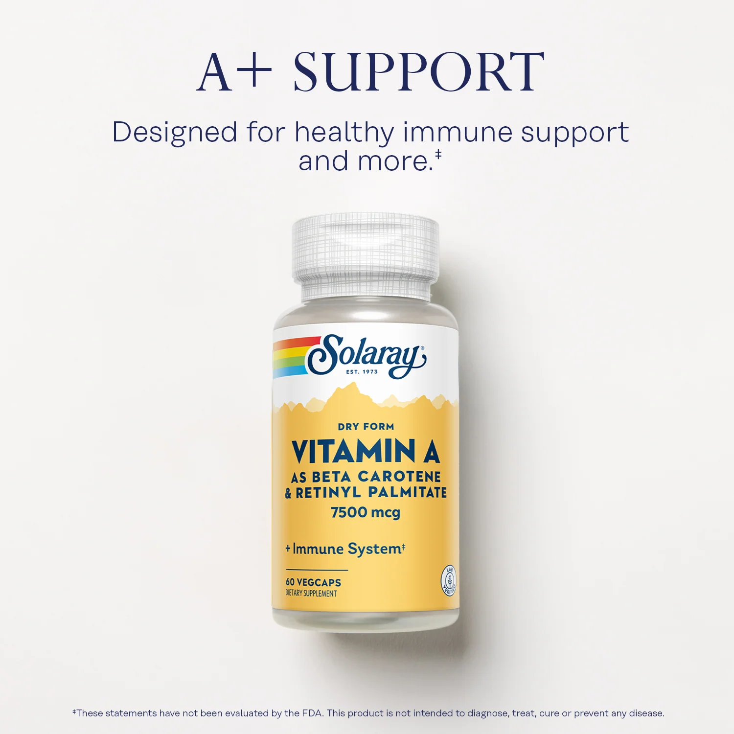Vitamin A as Beta Carotene & Retinyl Palmitate, 7500 mcg - Image 4