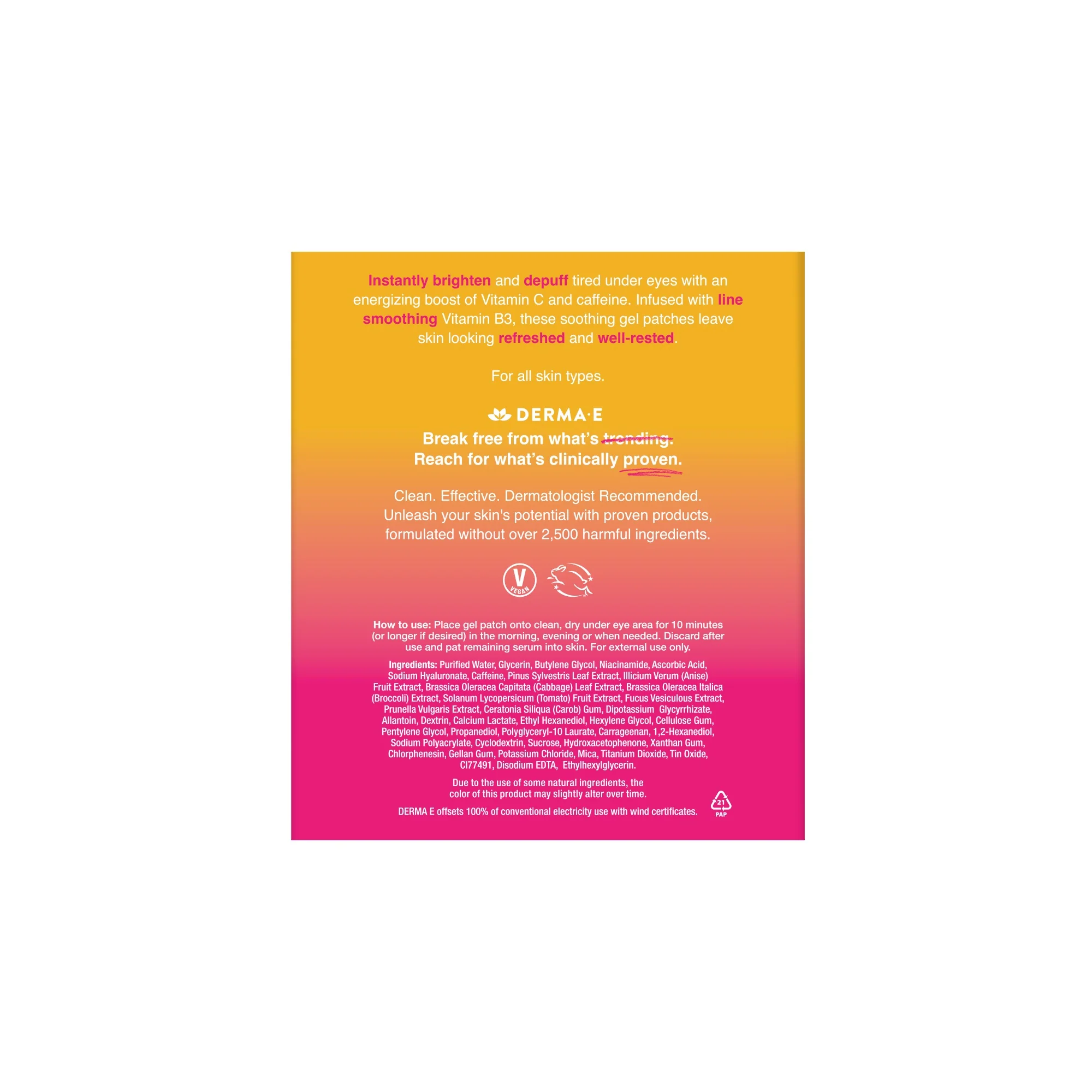 Vitamin C Hydro Gel Patches - Image 2