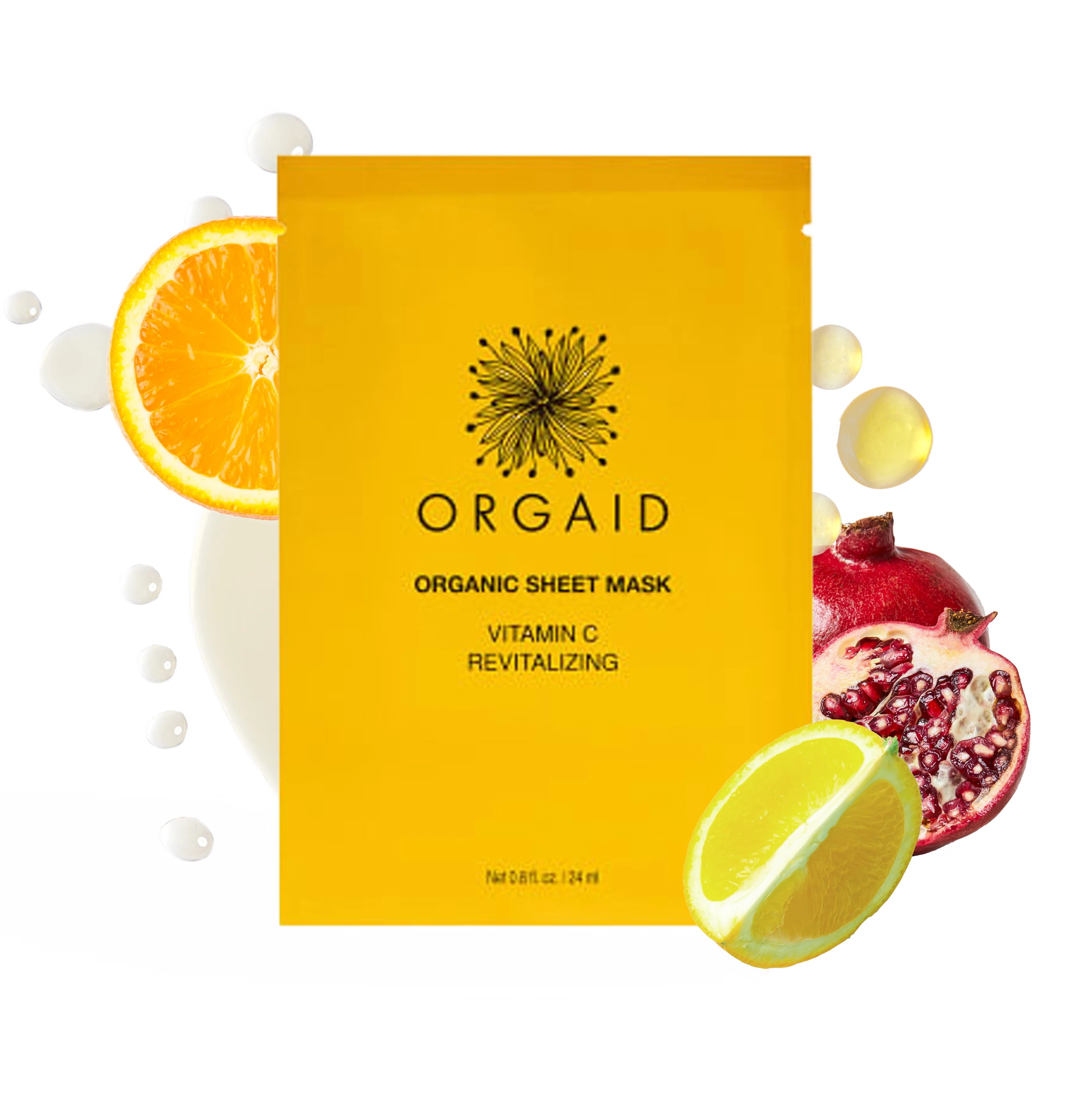 Vitamin C & Revitalizing Organic Sheet Mask - Image 2