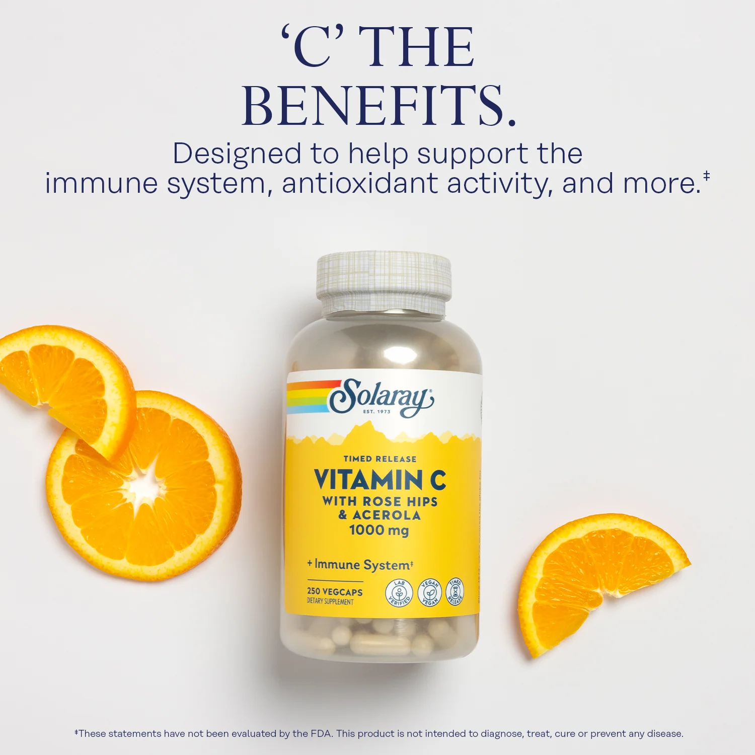 Vitamin C Timed Release with Rose Hips & Acerola, 500 mg - Image 4