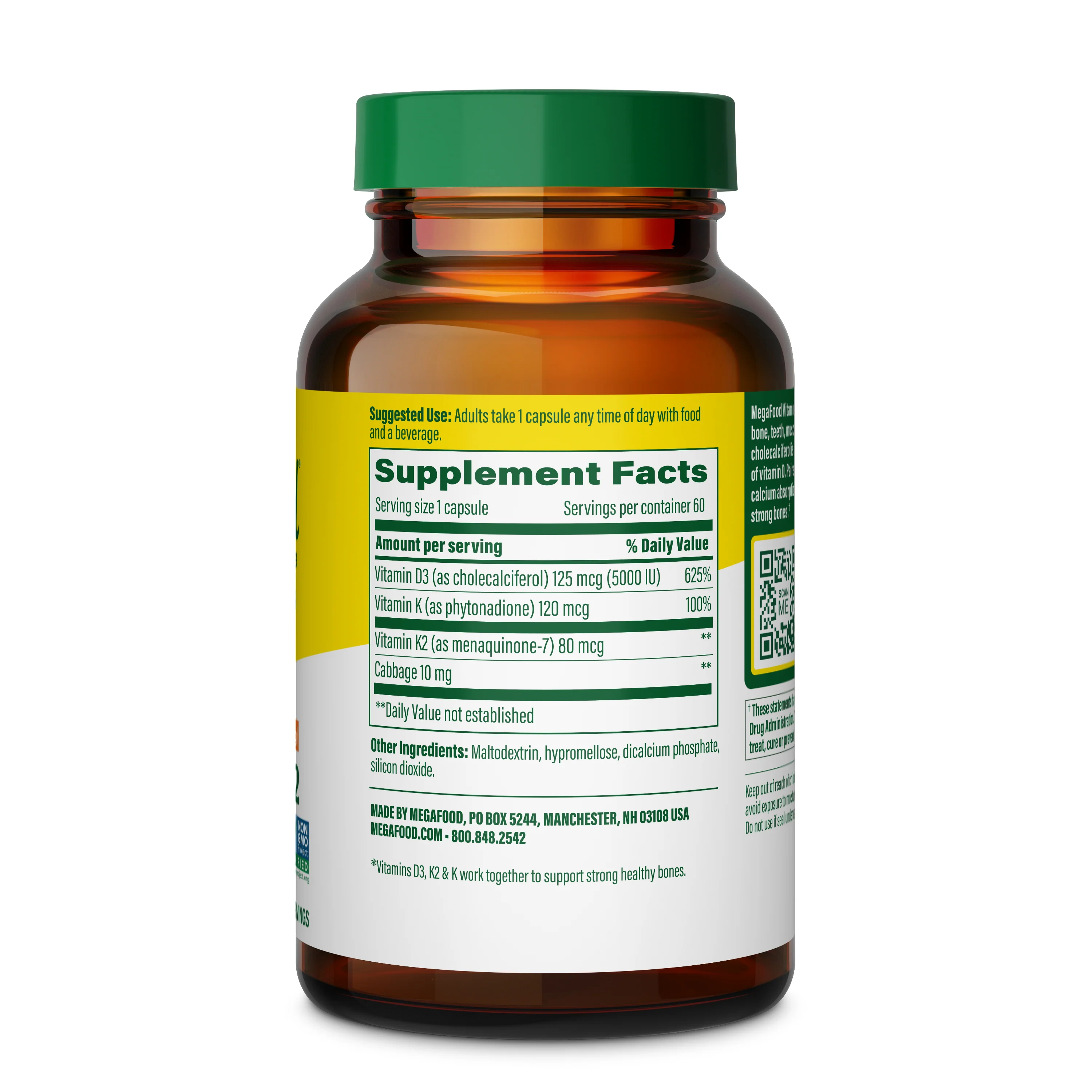 Vitamin D3 5000 IU & K2 - Image 2