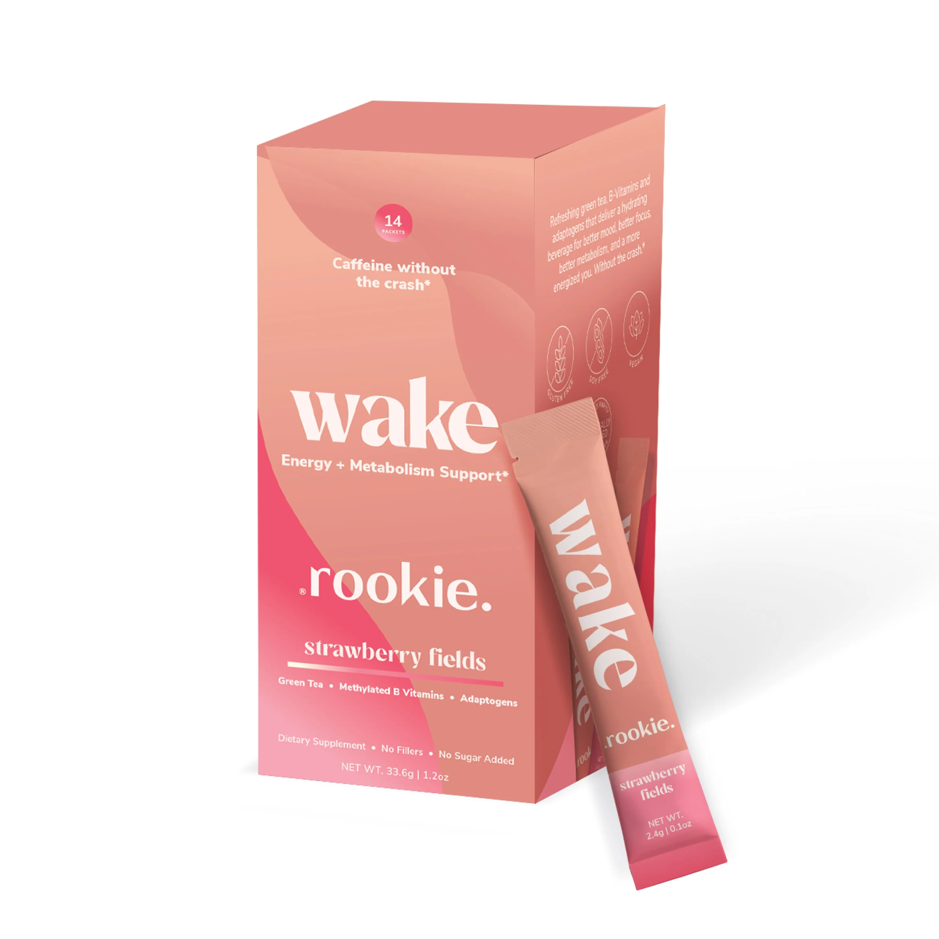 Wake Powder Packets, Energy + Metabolism Support - Image 2