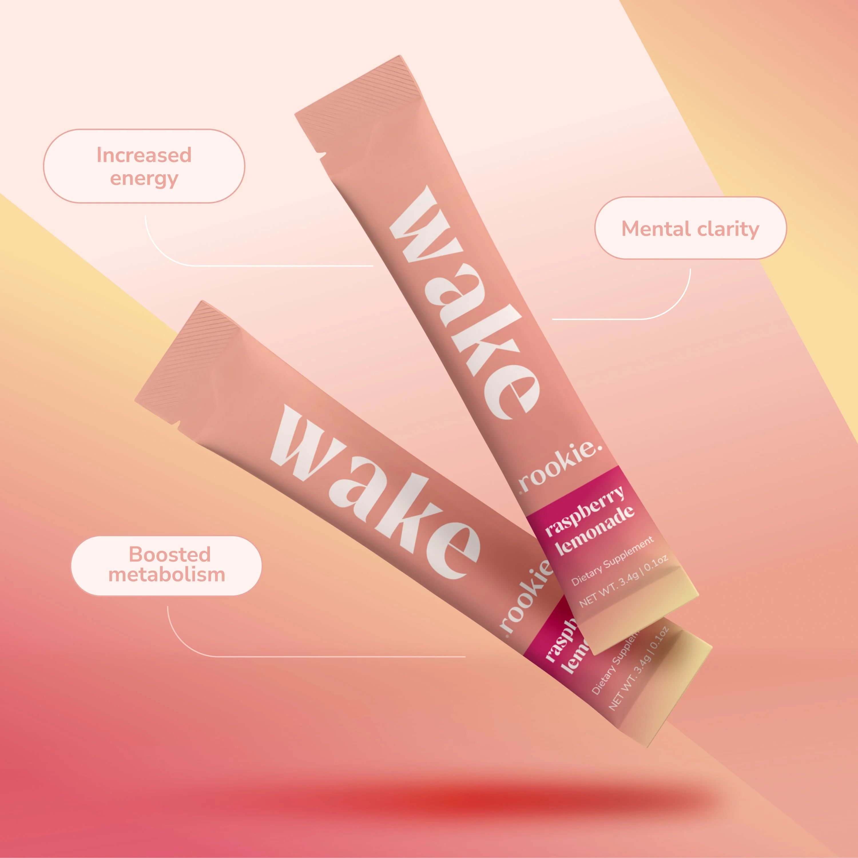 Wake Powder Packets, Energy + Metabolism Support - Image 4