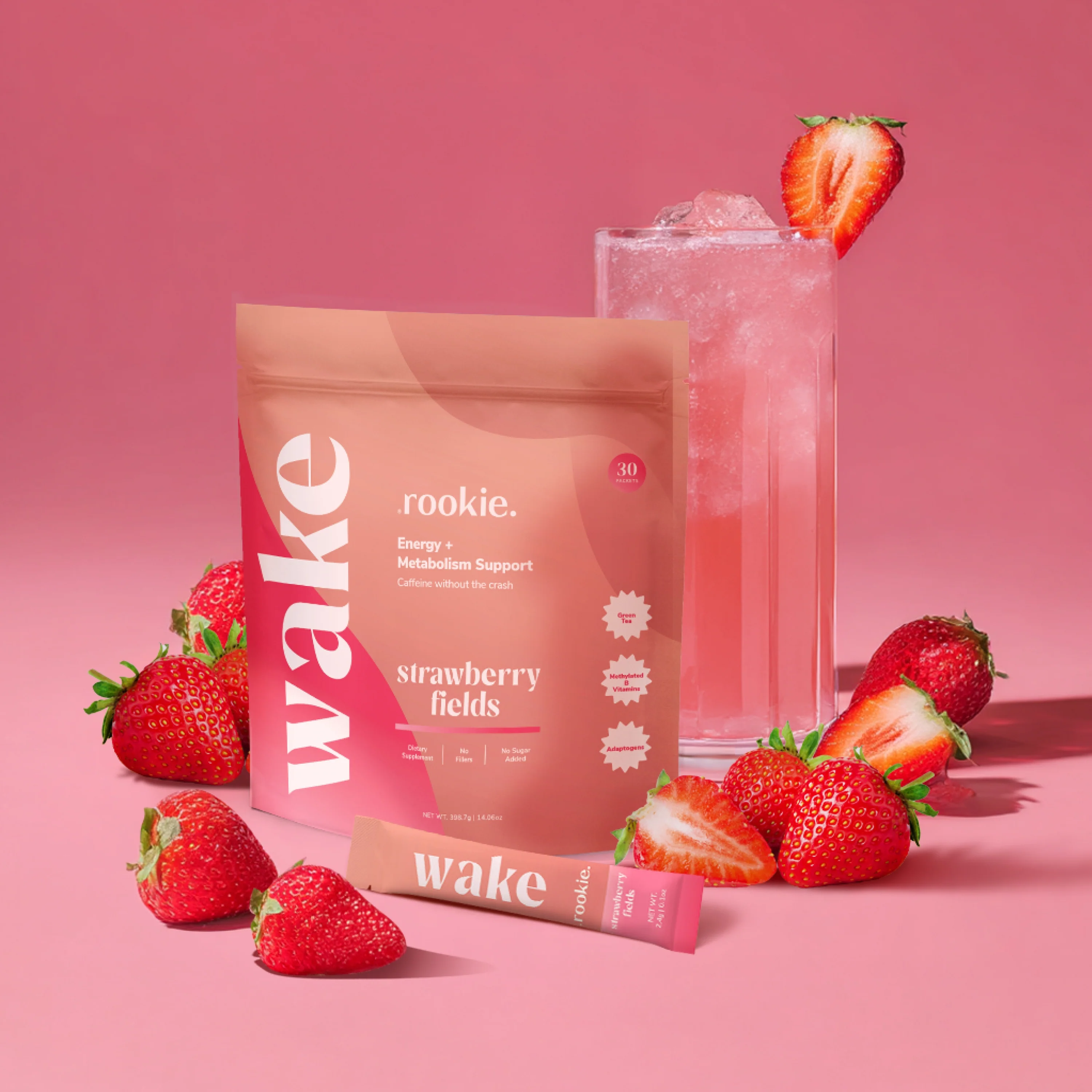 Wake Powder Packets, Energy + Metabolism Support - Image 8