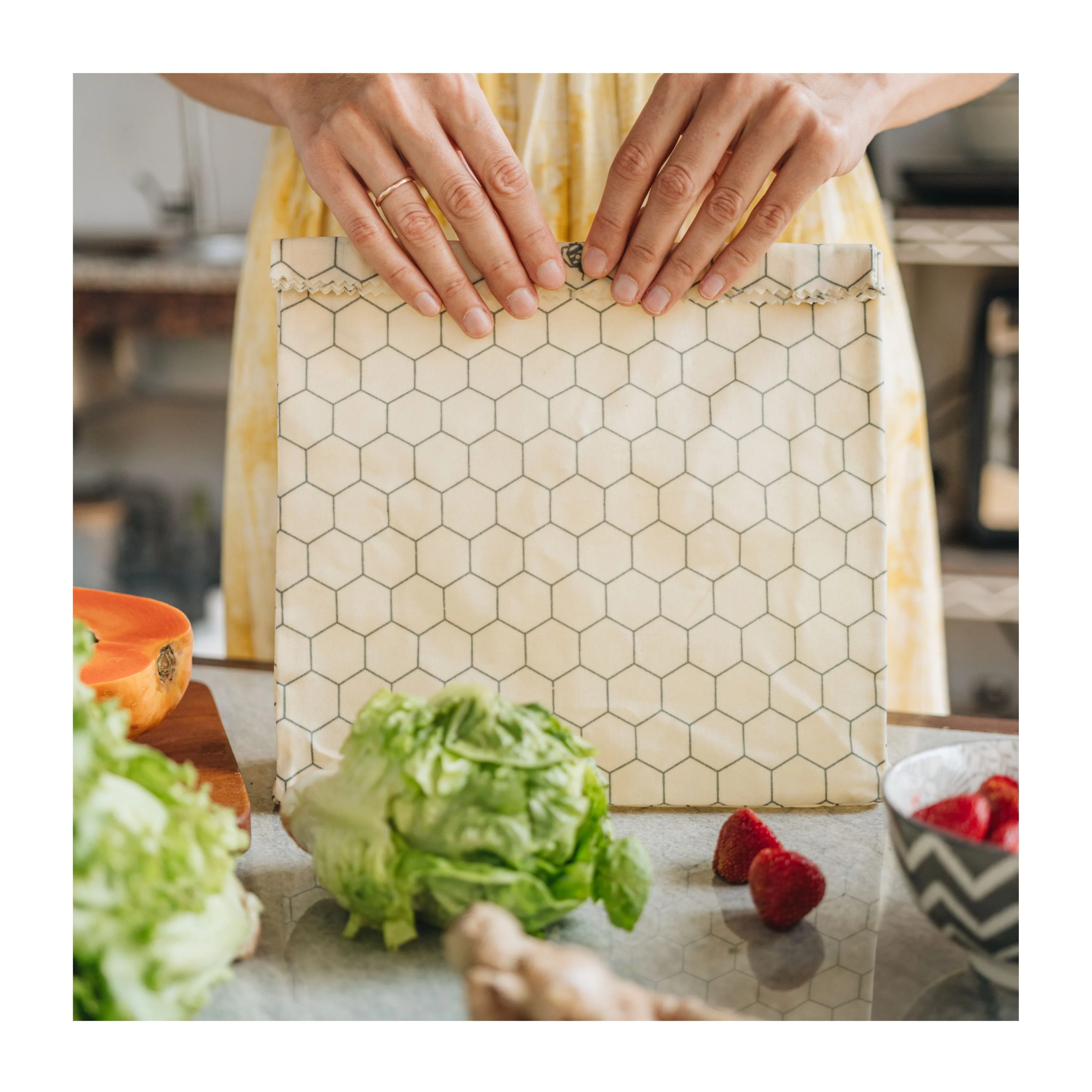 Waxed Food Bag - Image 6