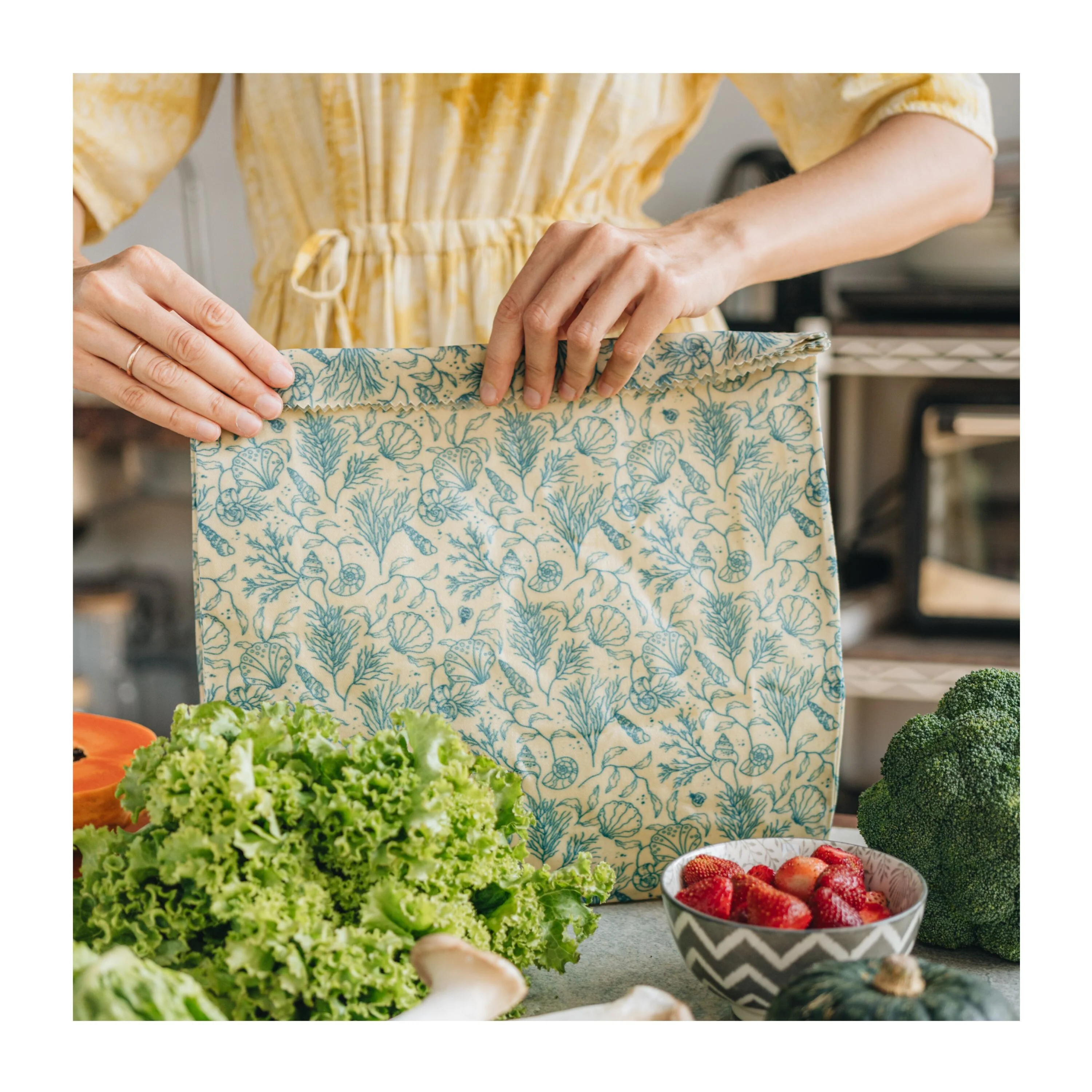 Waxed Food Bag - Image 9