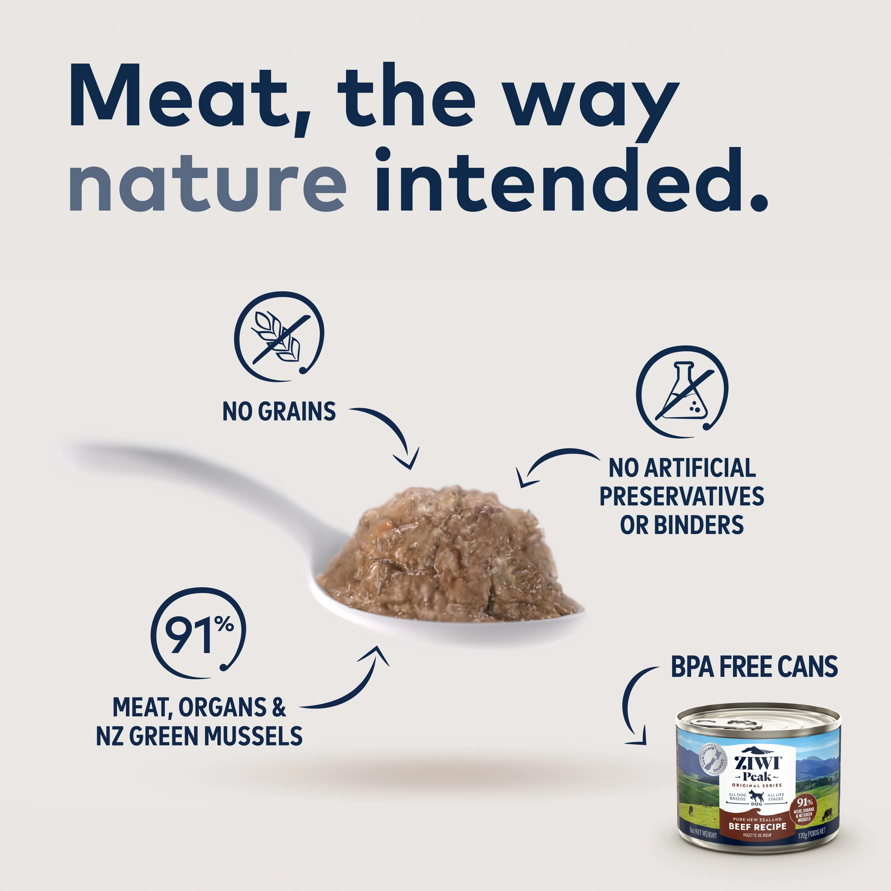Canned Wet Dog Food – All Natural, High Protein, Grain Free, Limited Ingredient, with Superfoods - Image 2