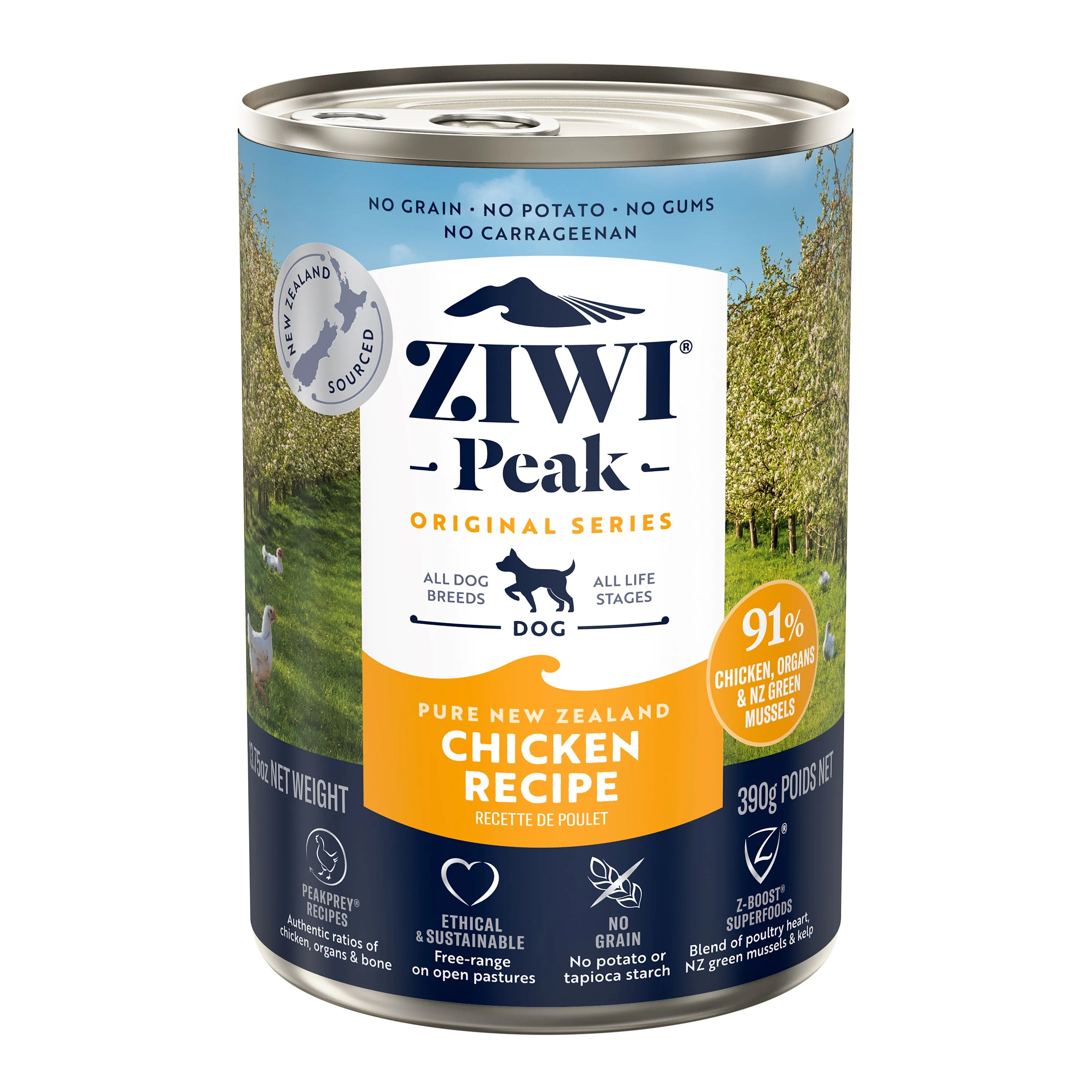 Canned Wet Dog Food – All Natural, High Protein, Grain Free, Limited Ingredient, with Superfoods