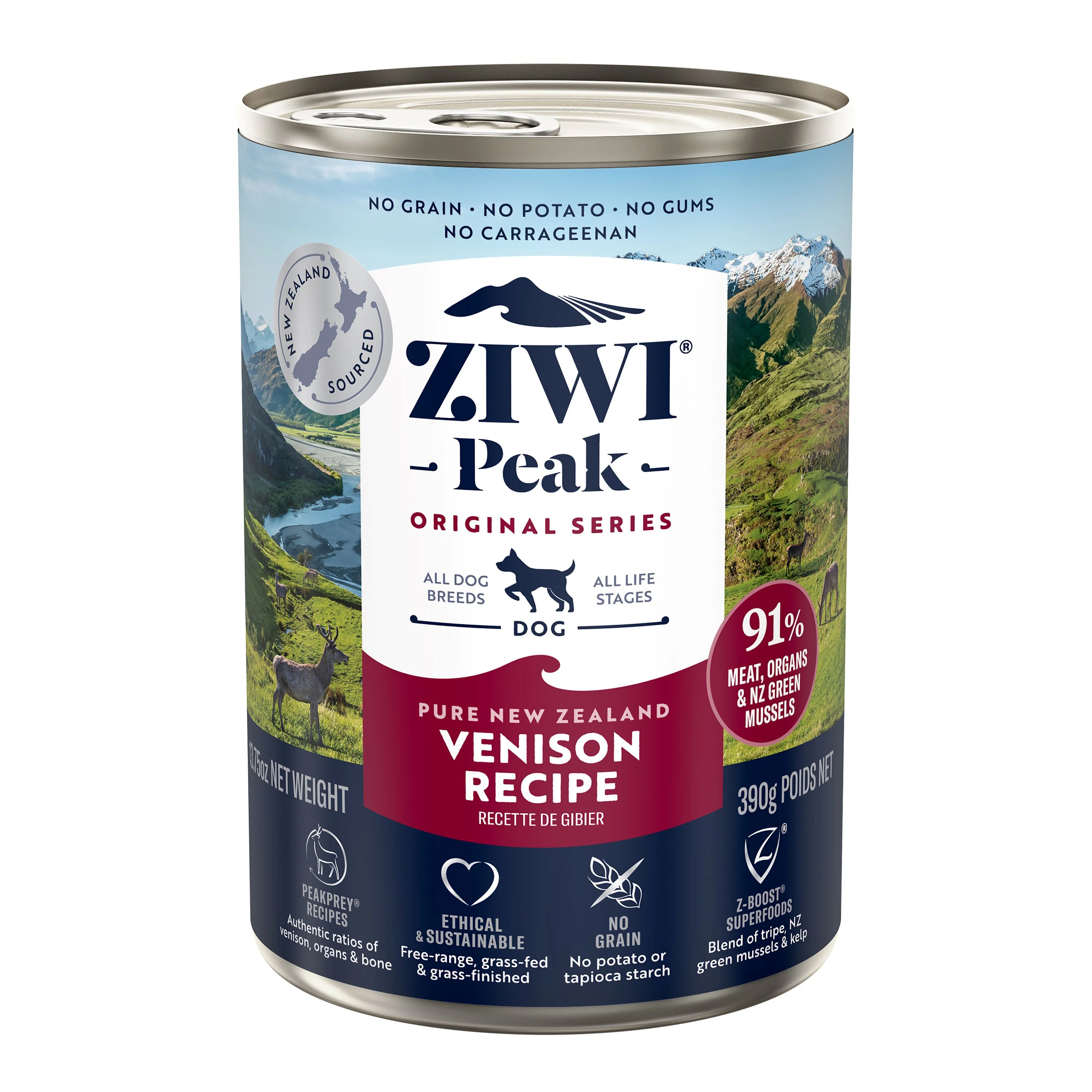 Canned Wet Dog Food – All Natural, High Protein, Grain Free, Limited Ingredient, with Superfoods