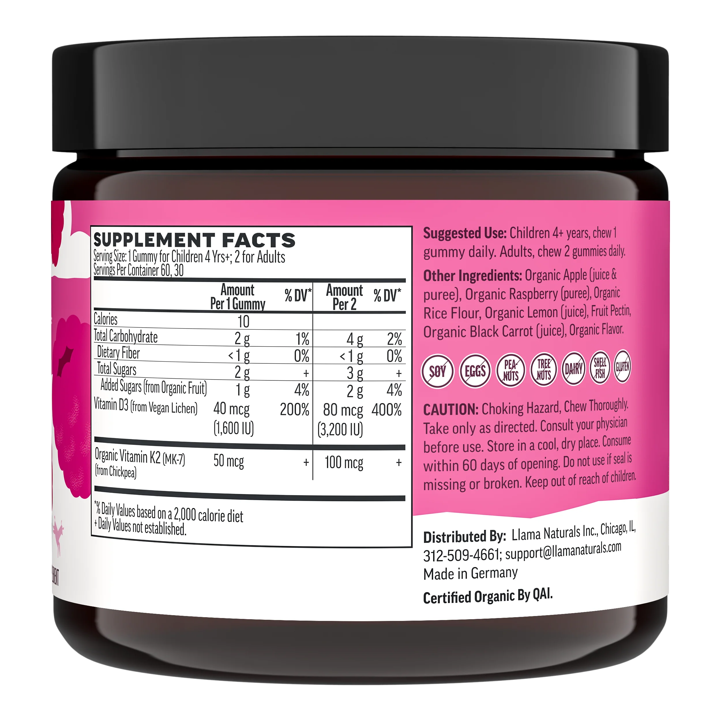 Organic Kids & Adults Vitamin D3 Gummies - Image 4