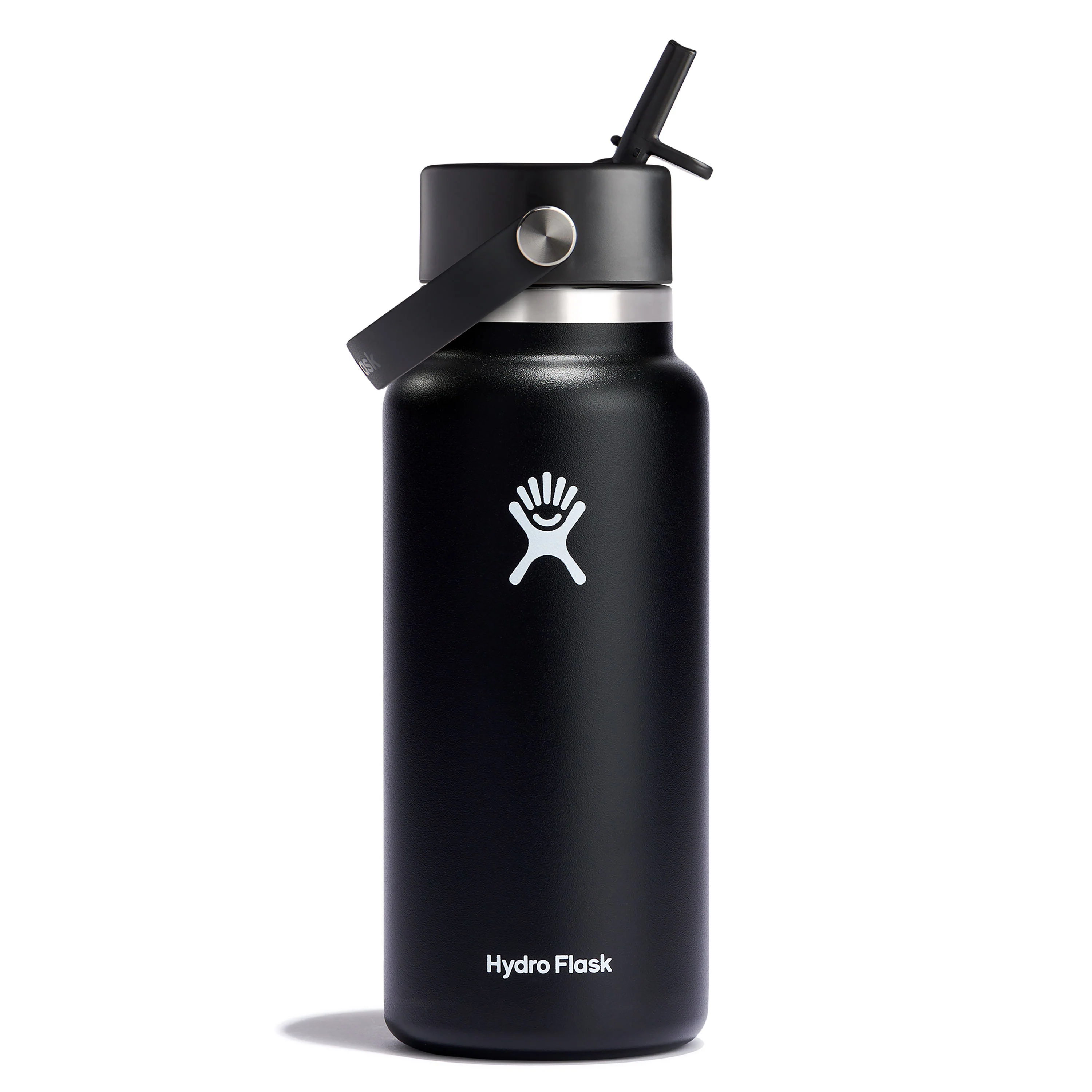 Wide Mouth Bottle with Flex Straw Cap, 32 oz - Image 4