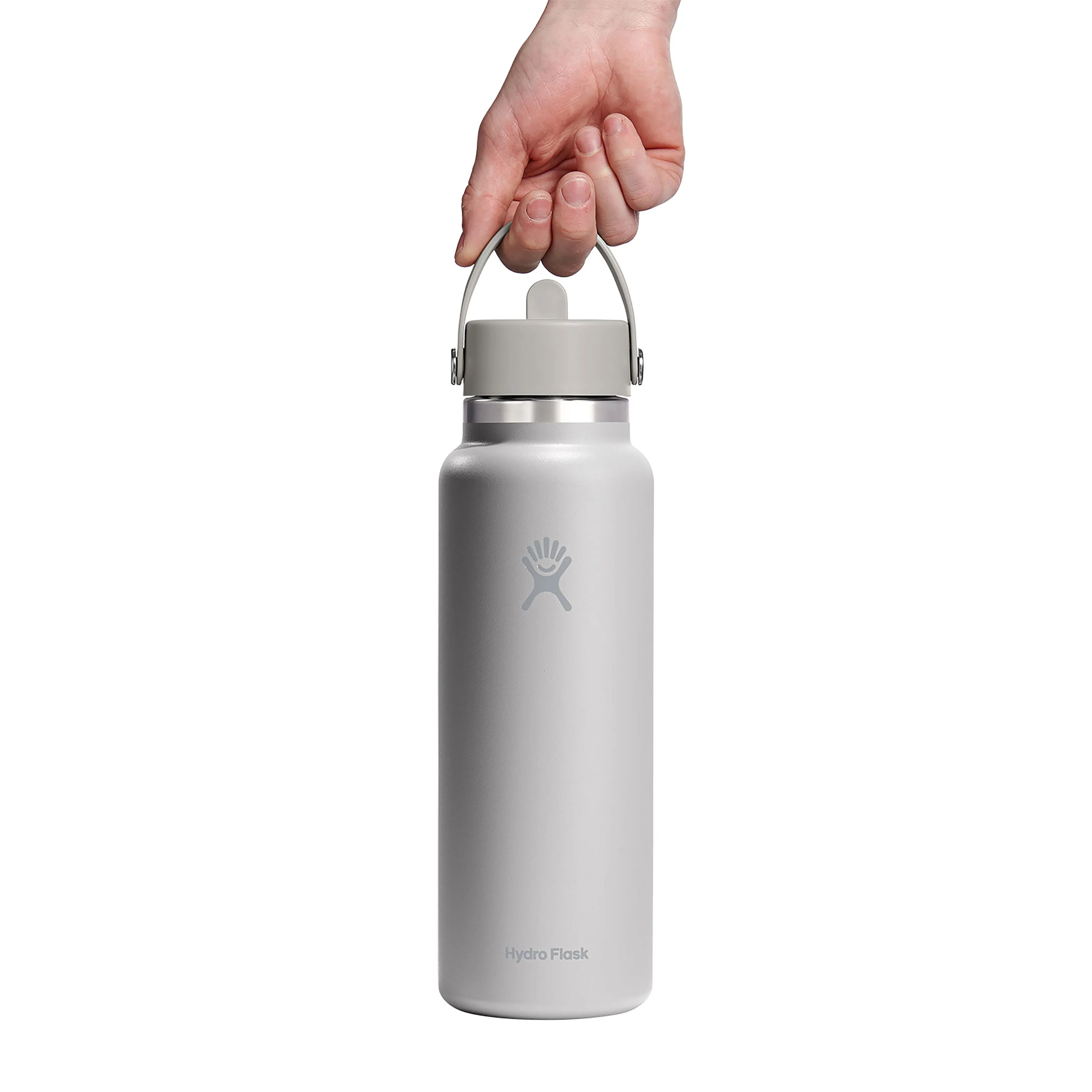 Wide Mouth Bottle with Flex Straw Cap, 40 oz - Image 3