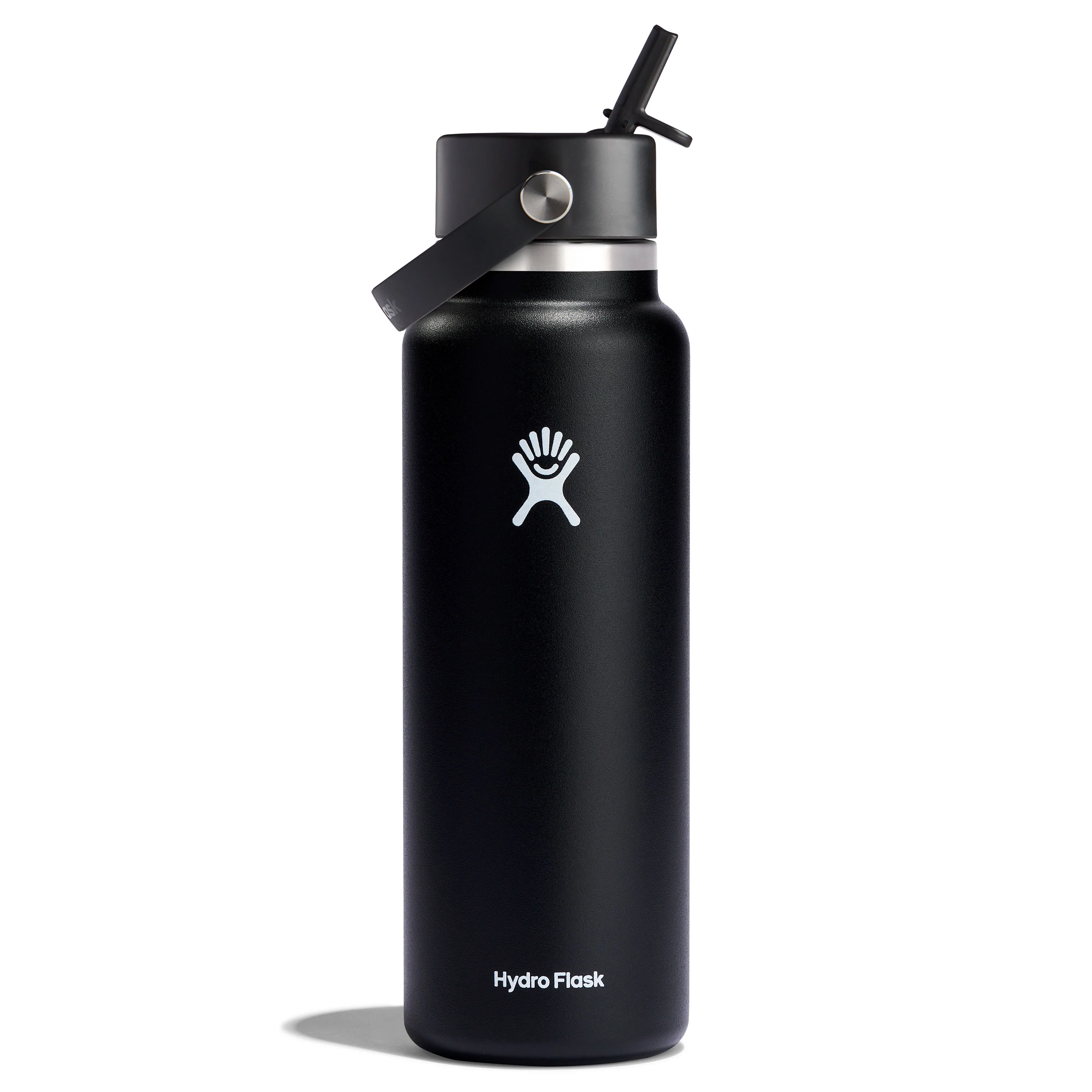 Wide Mouth Bottle with Flex Straw Cap, 40 oz - Image 8