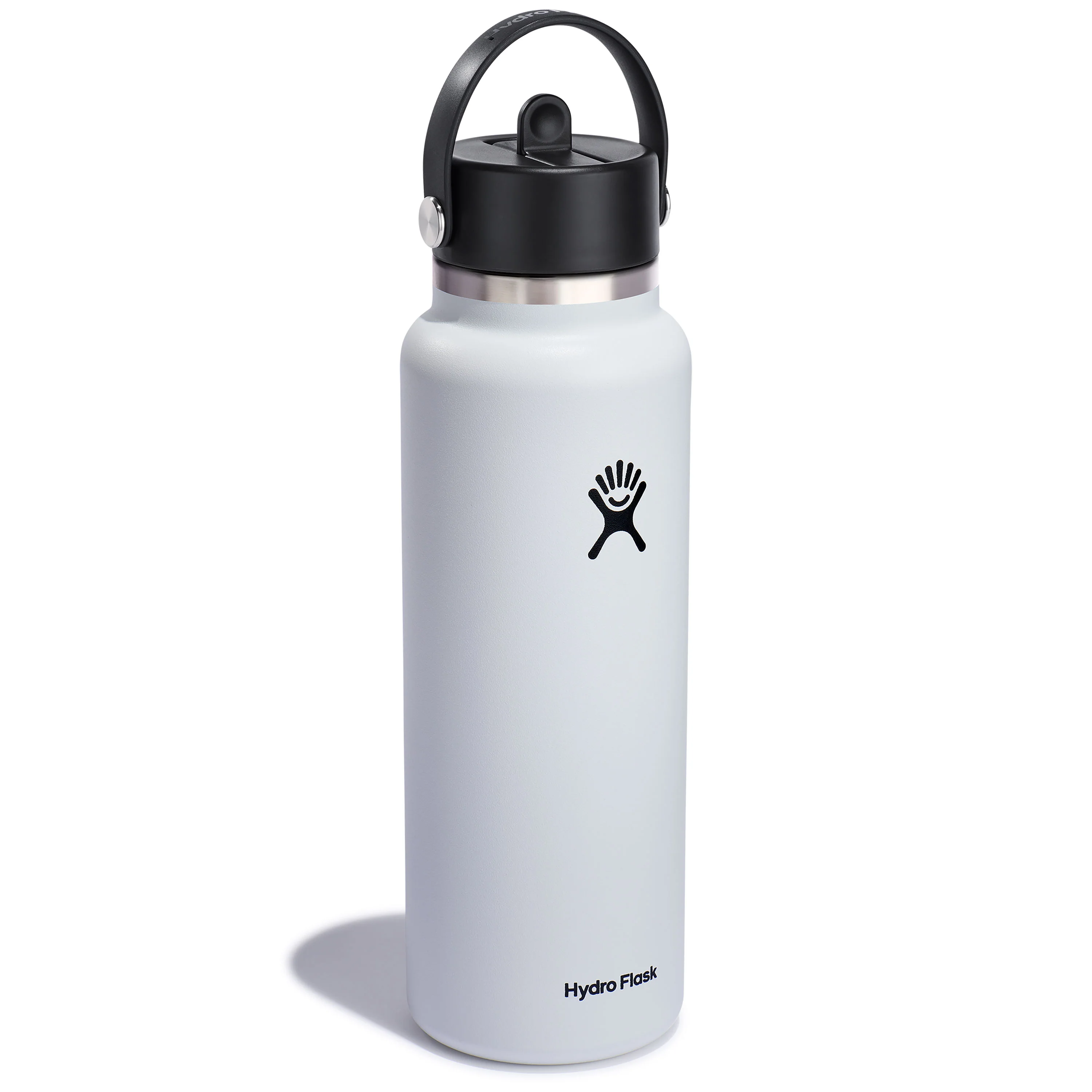 Wide Mouth Bottle with Flex Straw Cap, 40 oz - Image 9