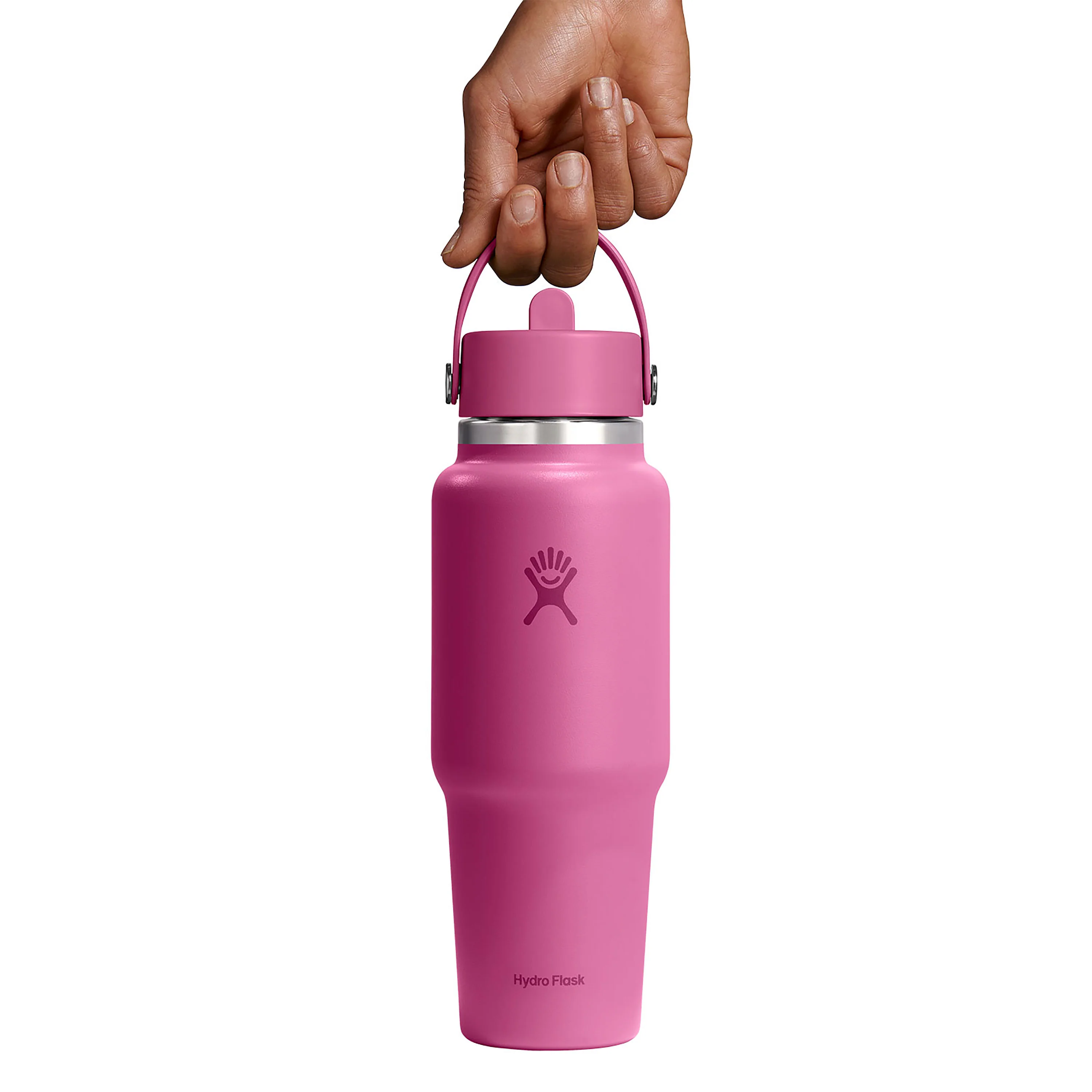 Wide Mouth Travel Bottle with Flex Straw Cap, 32 oz - Image 11