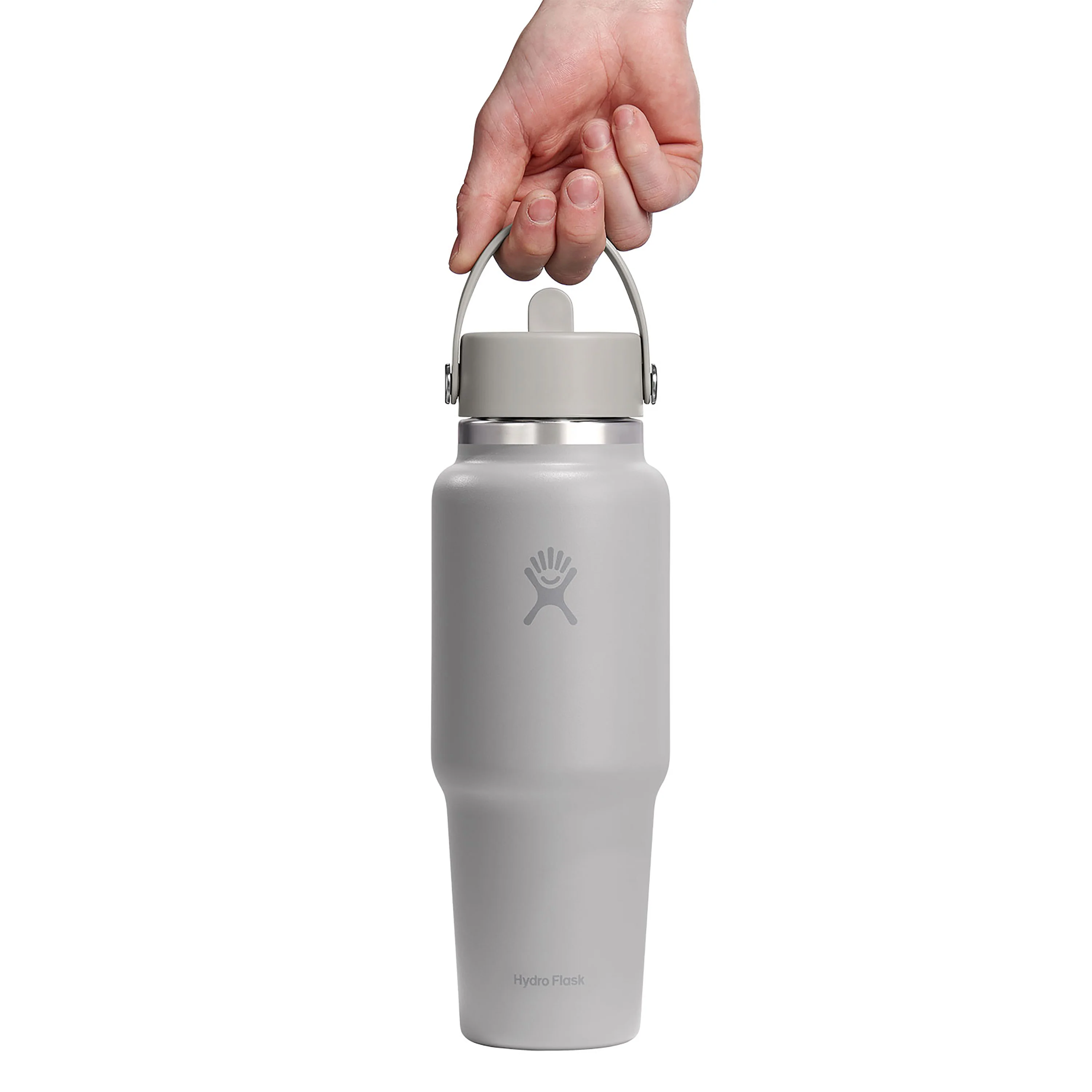 Wide Mouth Travel Bottle with Flex Straw Cap, 32 oz - Image 3