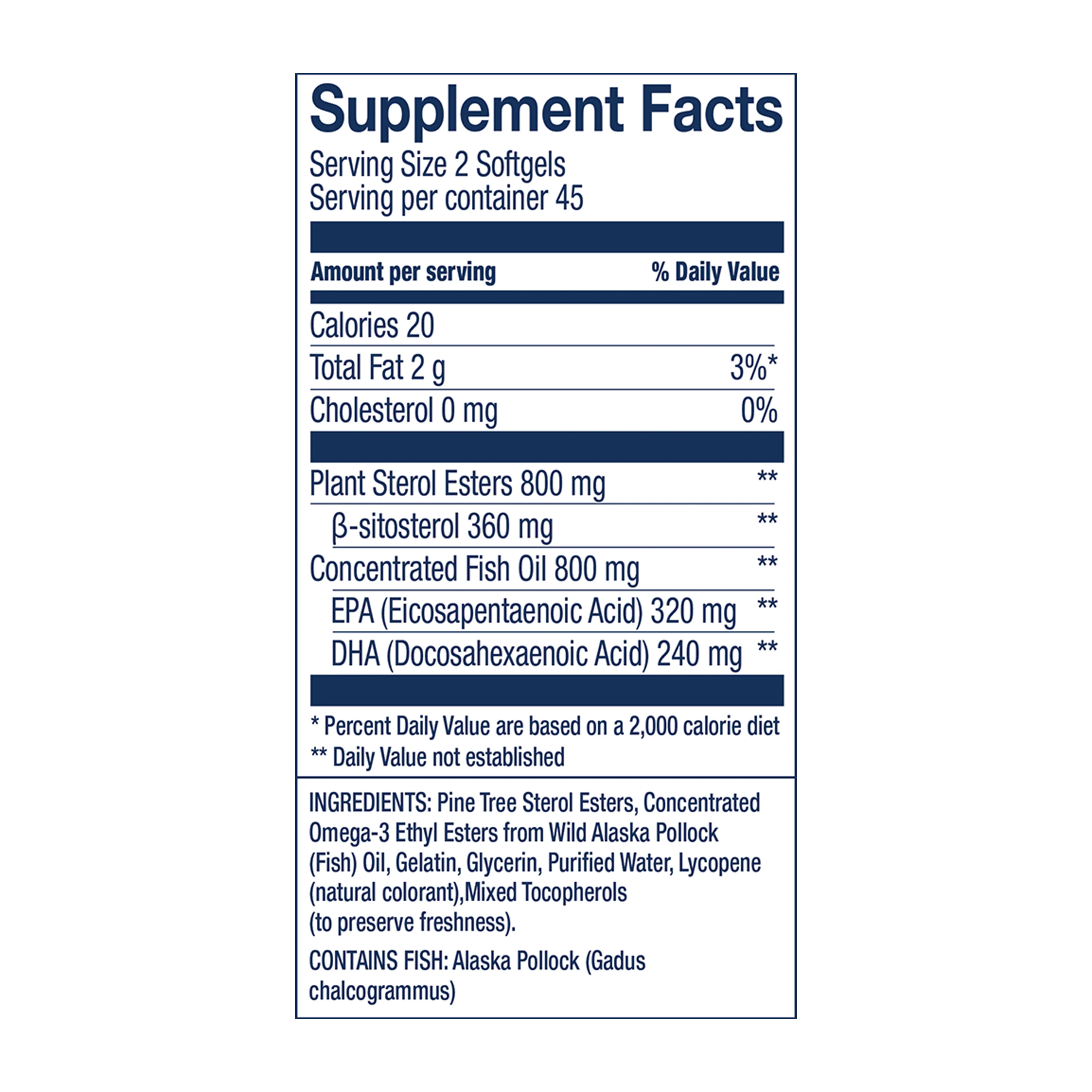 Wild Alaskan Fish Oil - Cholesterol Support - Image 2