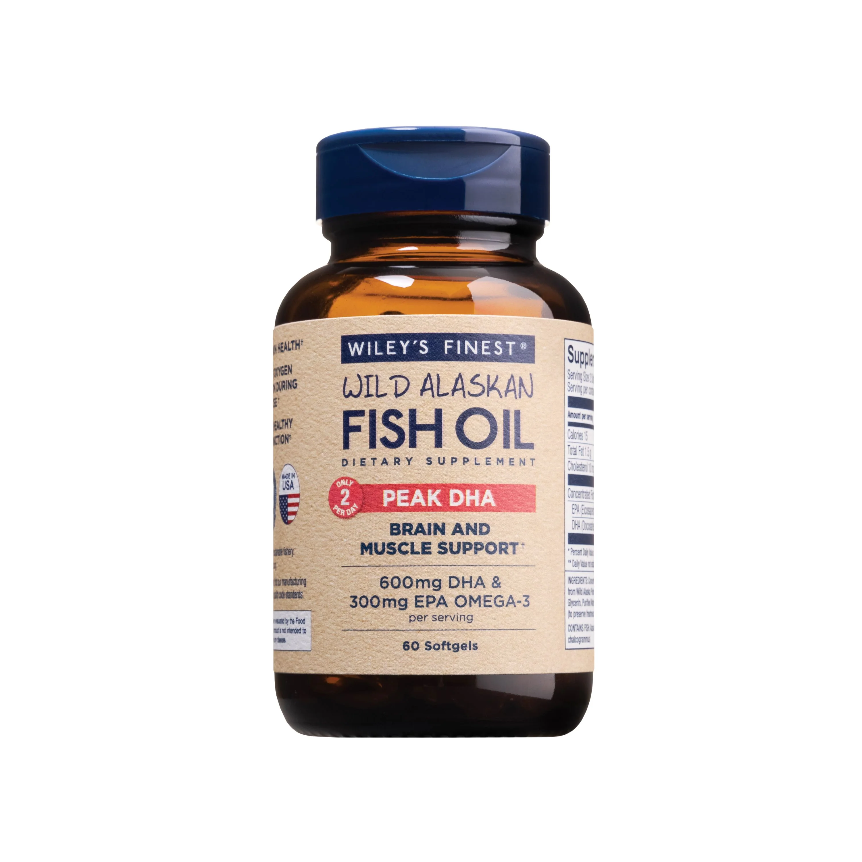 Wild Alaskan Fish Oil - Peak DHA