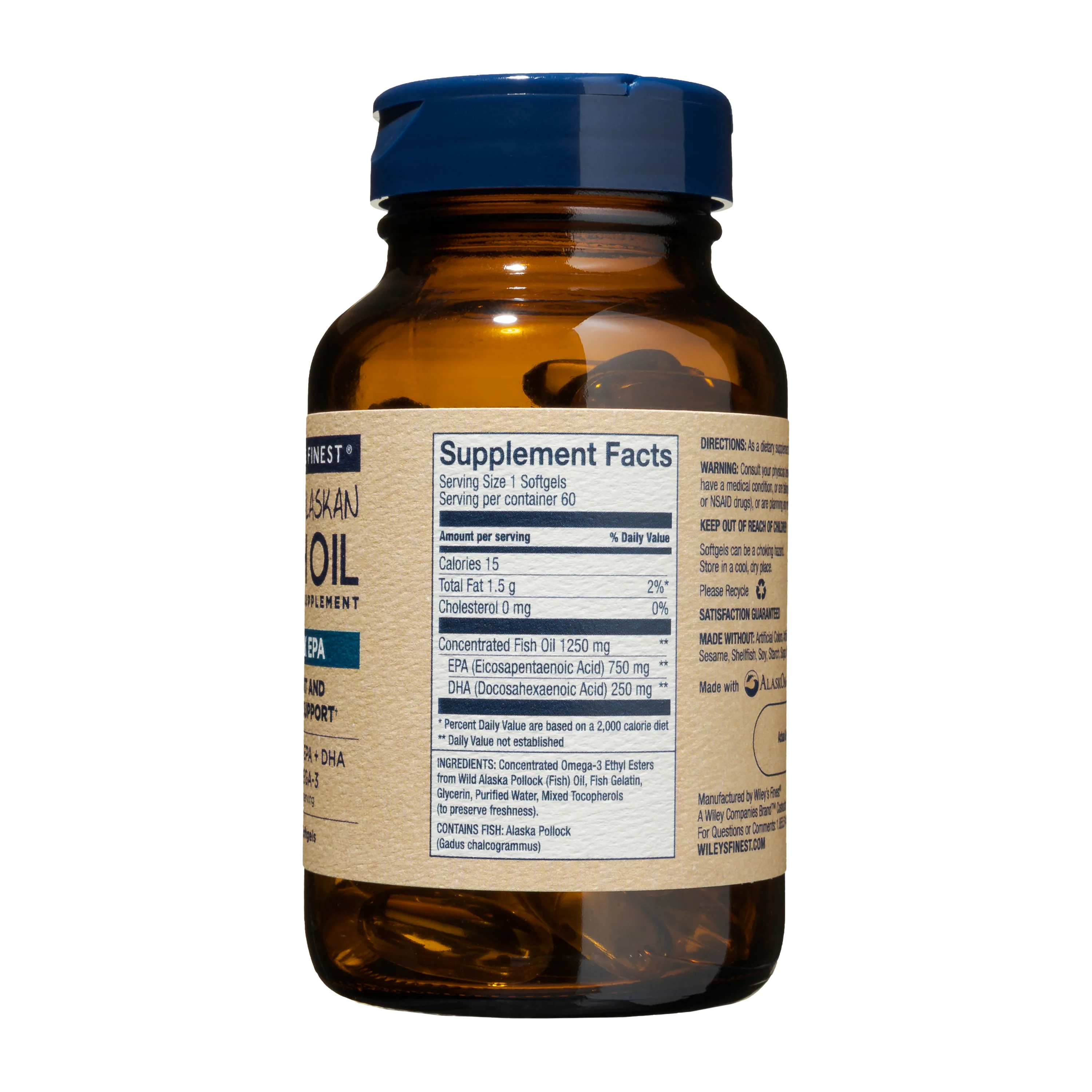 Wild Alaskan Fish Oil - Peak EPA - Image 2