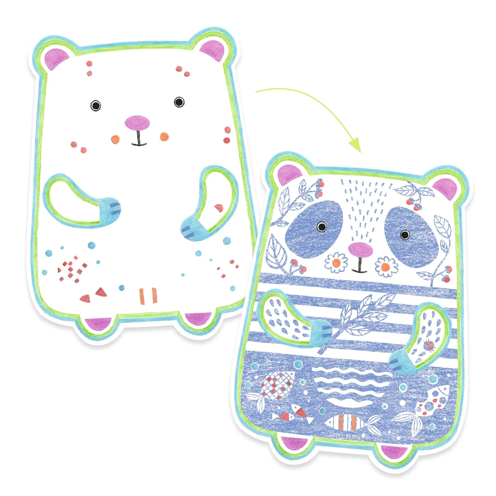 Wild Animals to Discover Coloring made with FSC® Certified Paper - Image 3