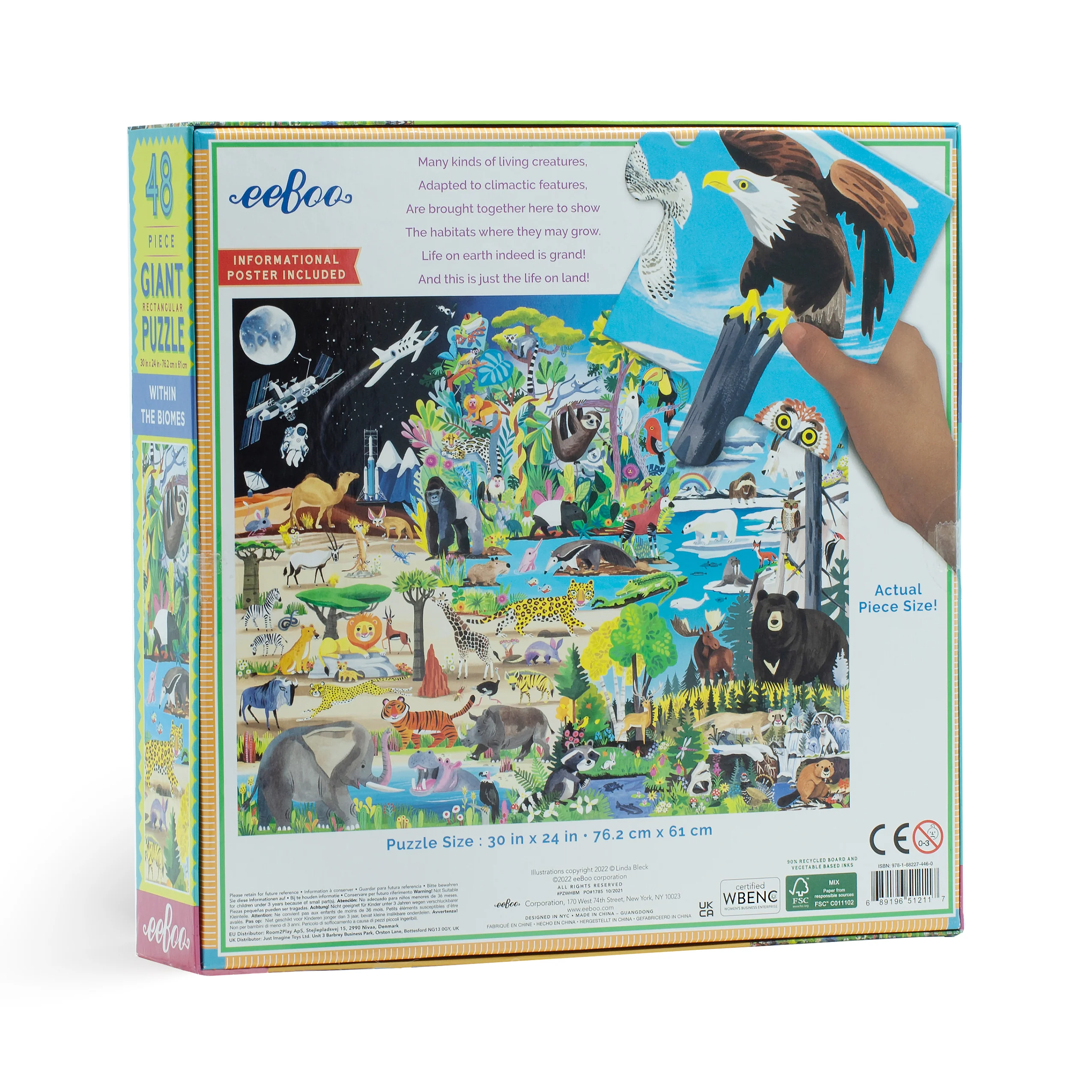 Within the Biomes 48 Piece Giant Puzzle - Image 5