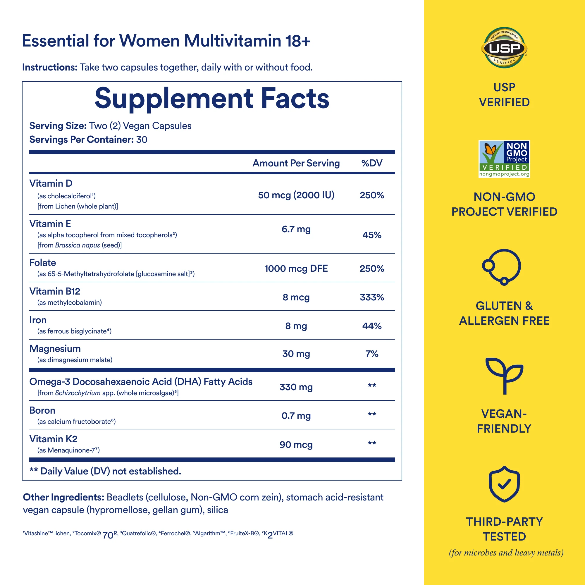 Women's Multivitamin 18+ - Image 2