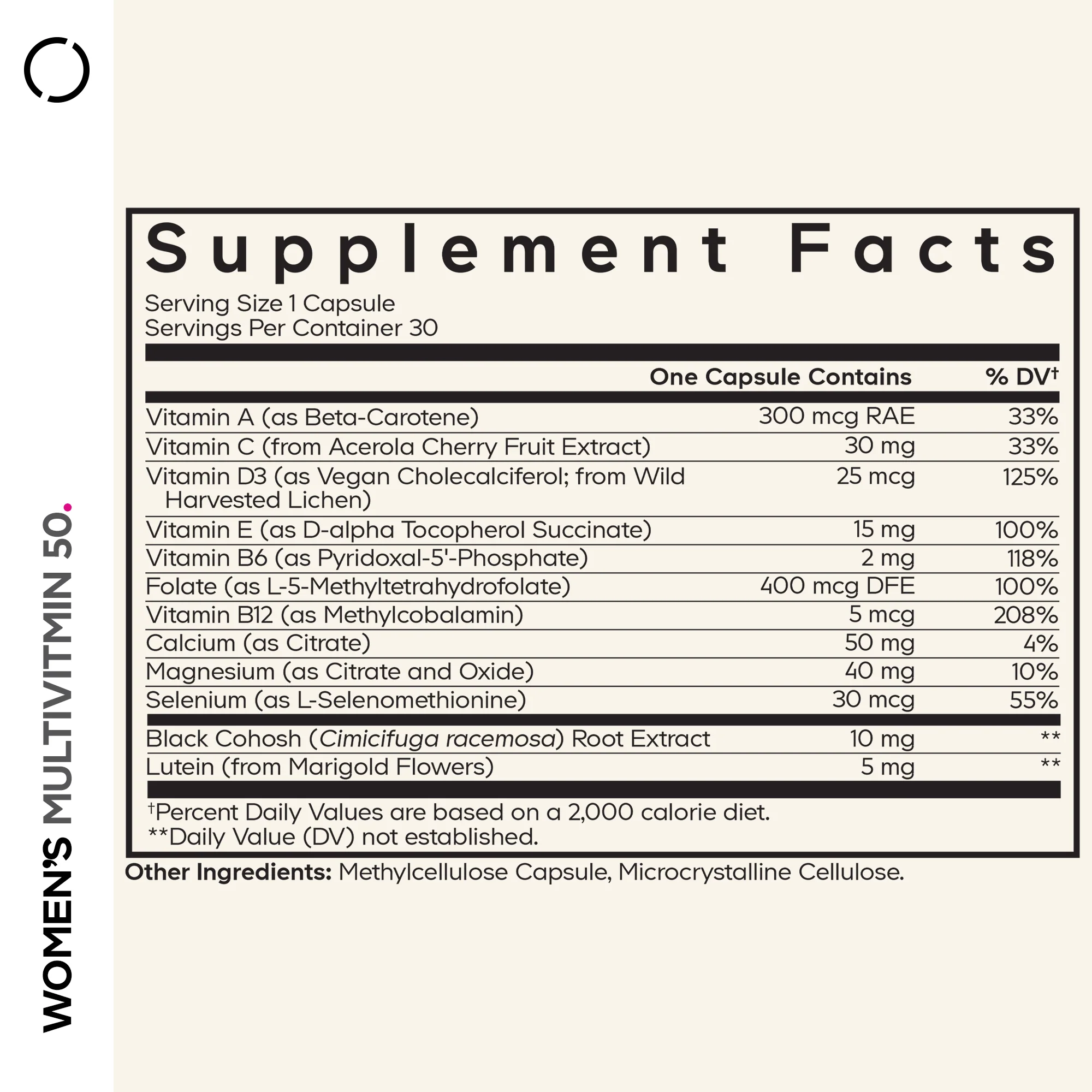 Women's Multivitamin 50 - Image 2