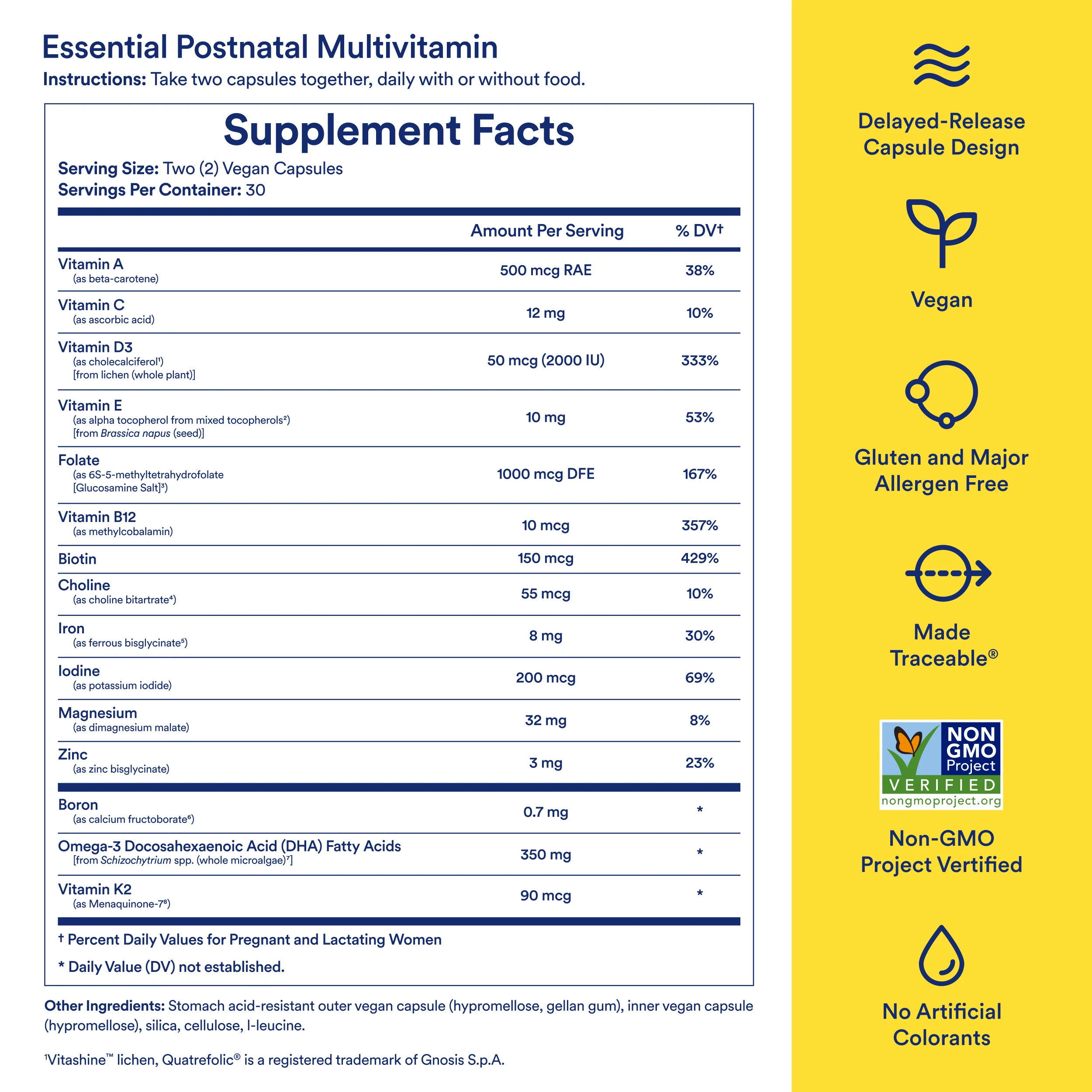 Women's Postnatal Multivitamin - Image 2