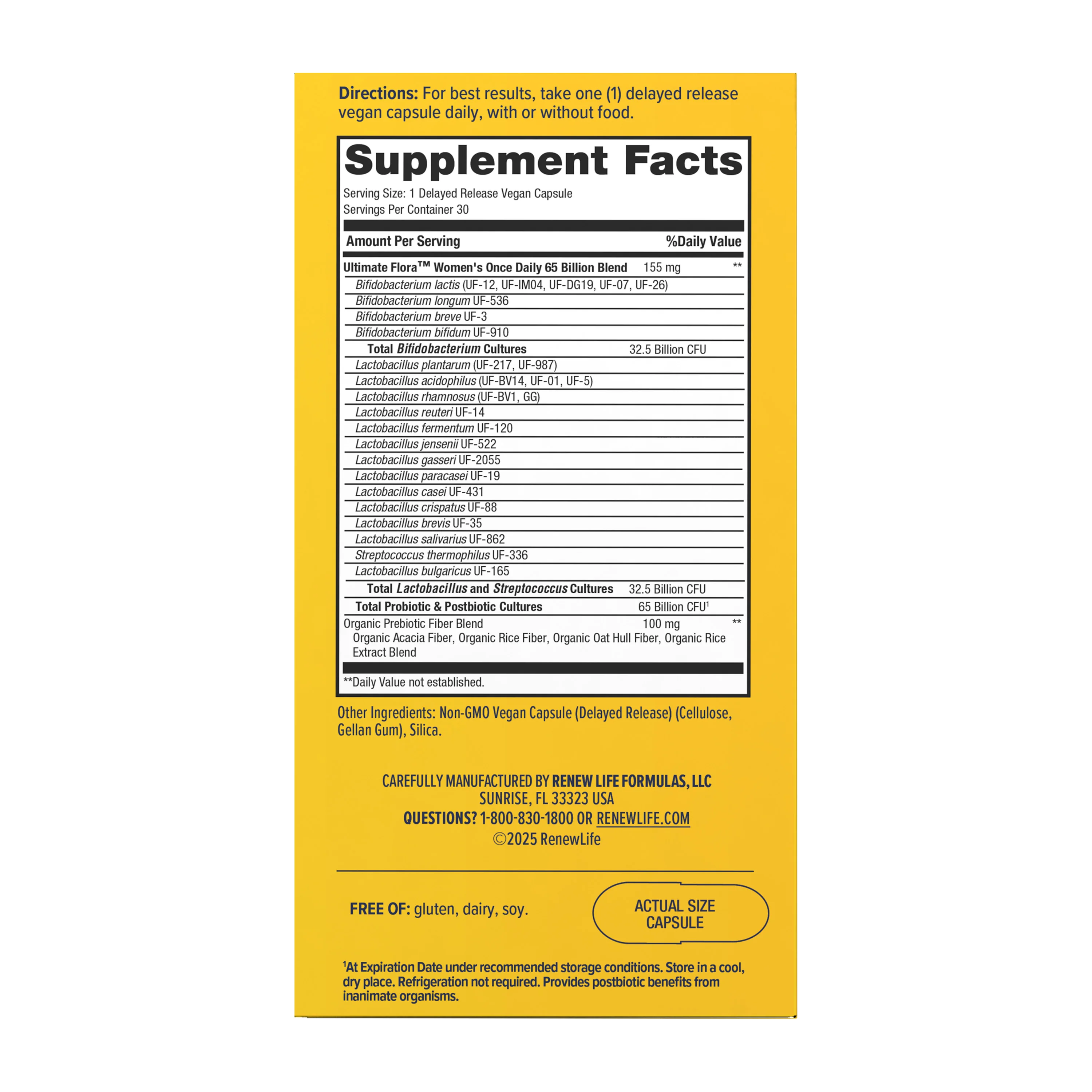 Women's 65B Probiotic - Image 2