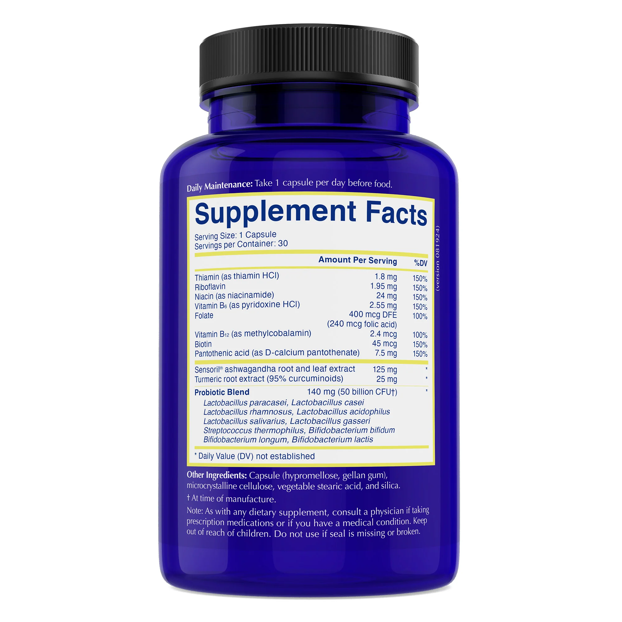 Women's Health Daily Probiotic with Ashwaganda - Mood - Image 2