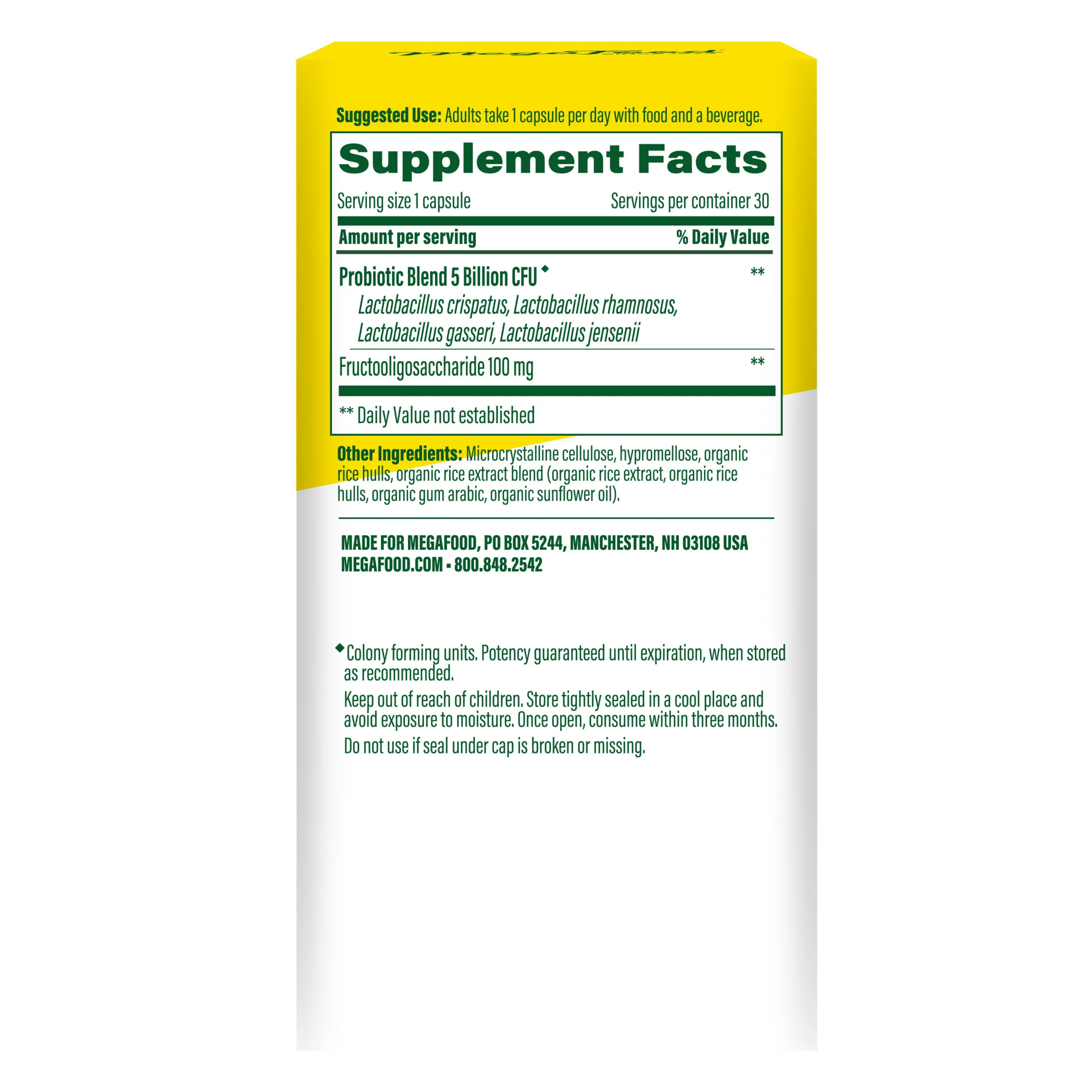 Women's Probiotic Plus Prebiotic - Shelf Stable - Image 3