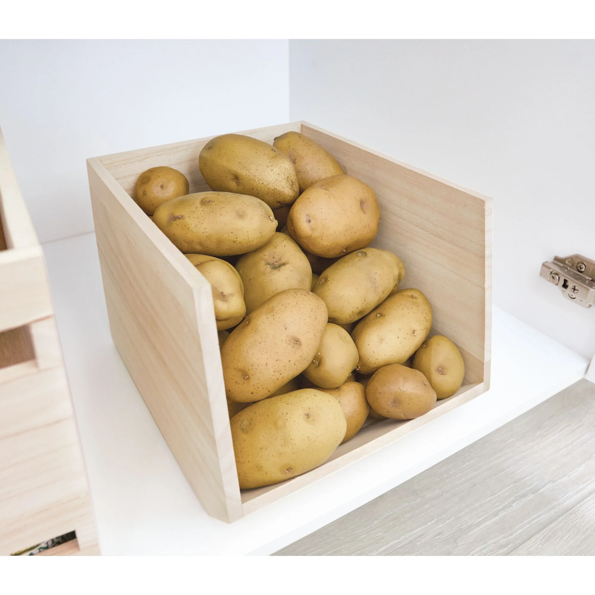 Wood Open Front Bin - Image 4