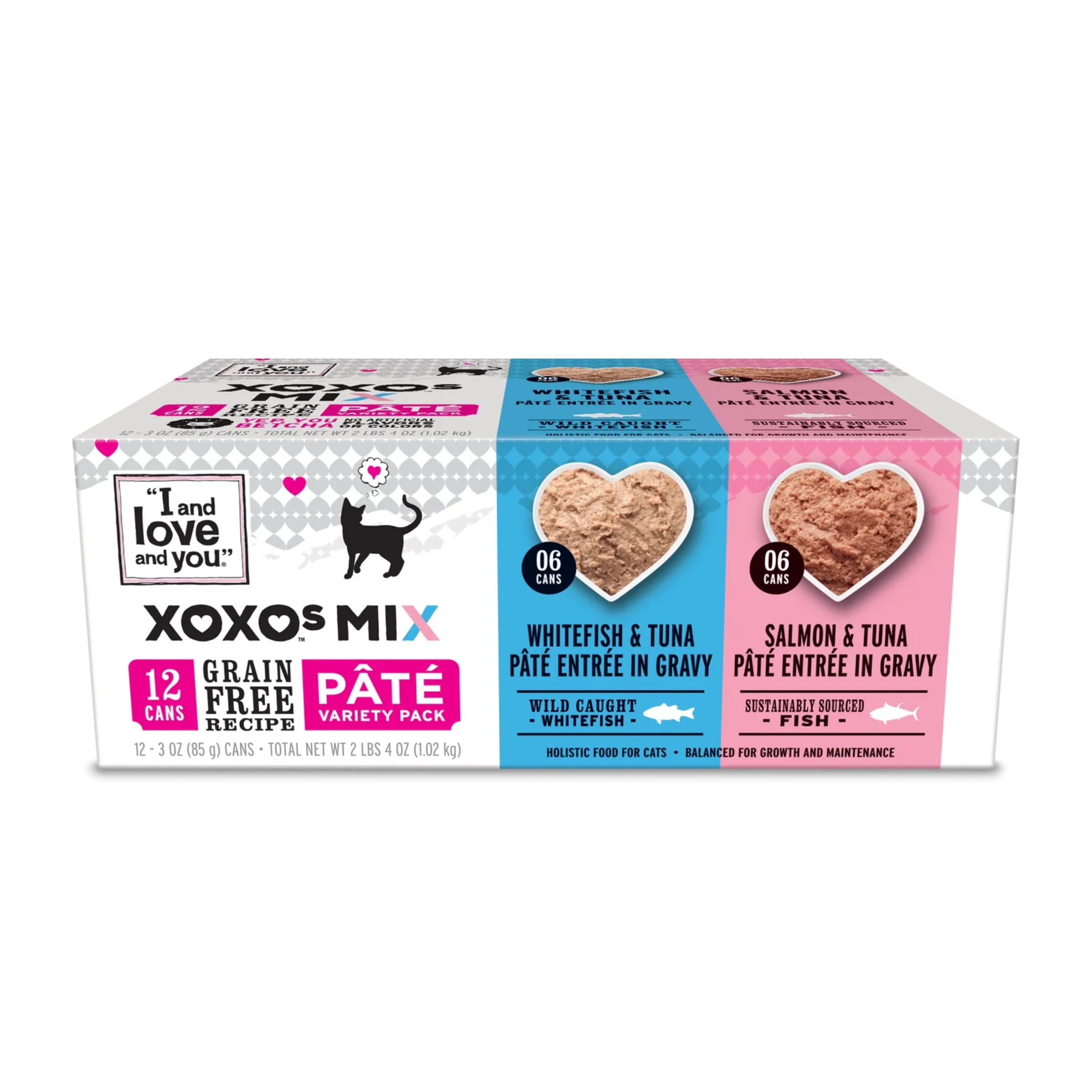 XOXO's Fish Lovers - Paté Variety Pack, 3oz, 12-Pack - Image 2