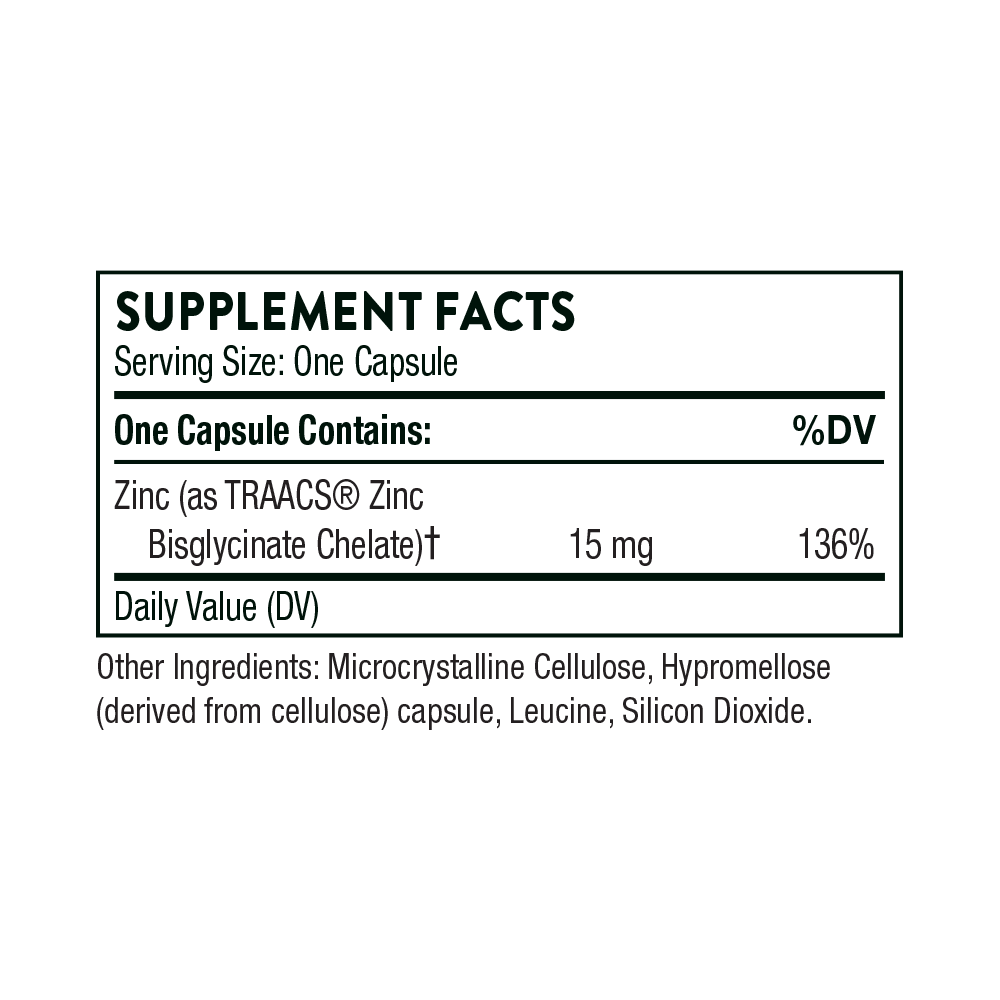 Zinc Bisglycinate 15mg - Image 9