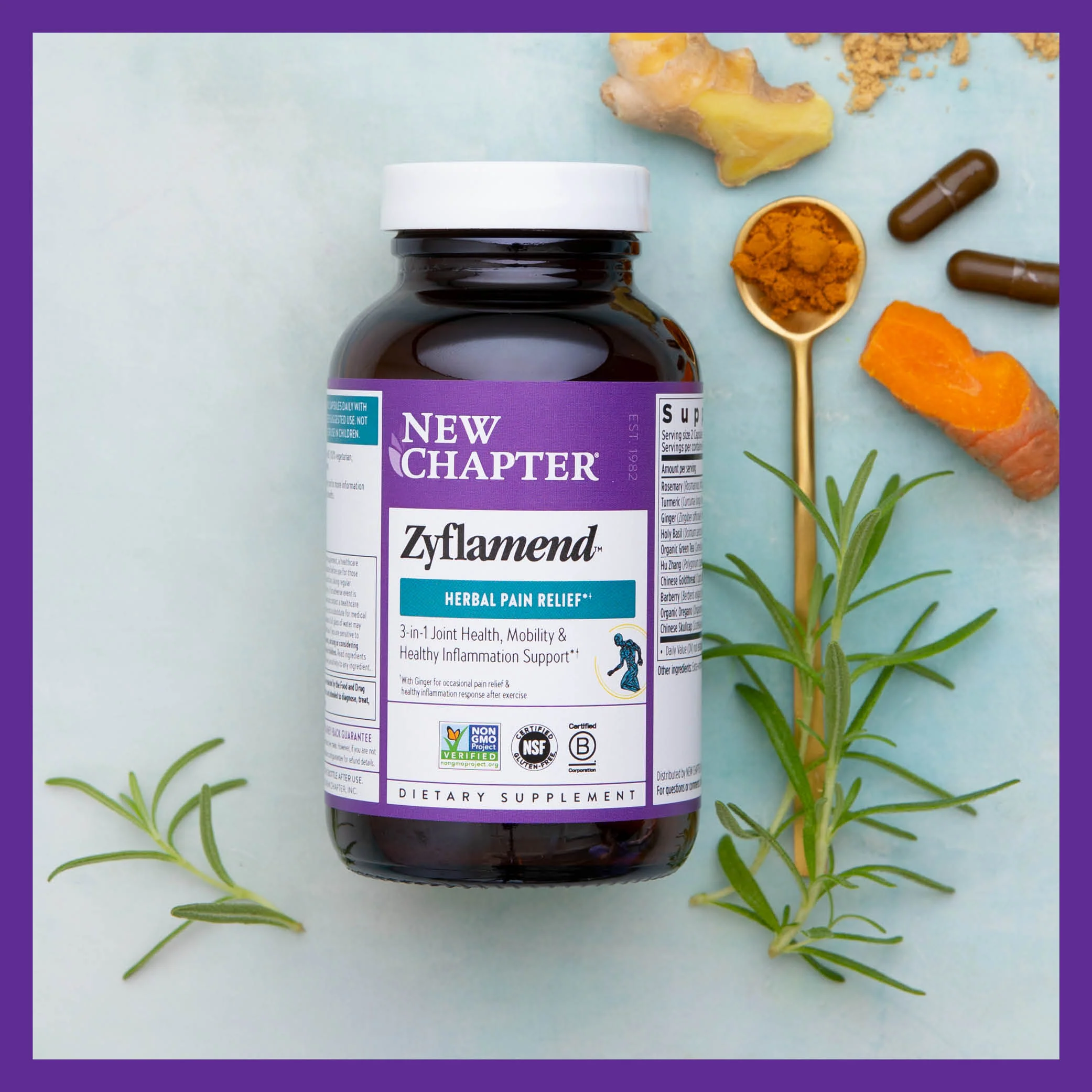 Zyflamend™ Herbal Pain Relief, Healthy Inflammation & Joint Support - Image 3